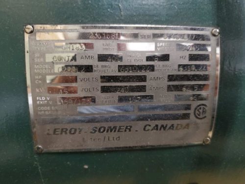 15KW Leroy-Somer Generator