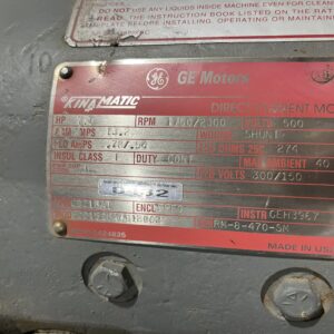 General Electric 7.5HP 1750/2300 CD218AT #0432