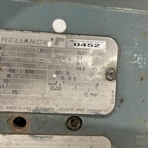 Reliance 5HP 1750RPM DC2112ATCZ #0452