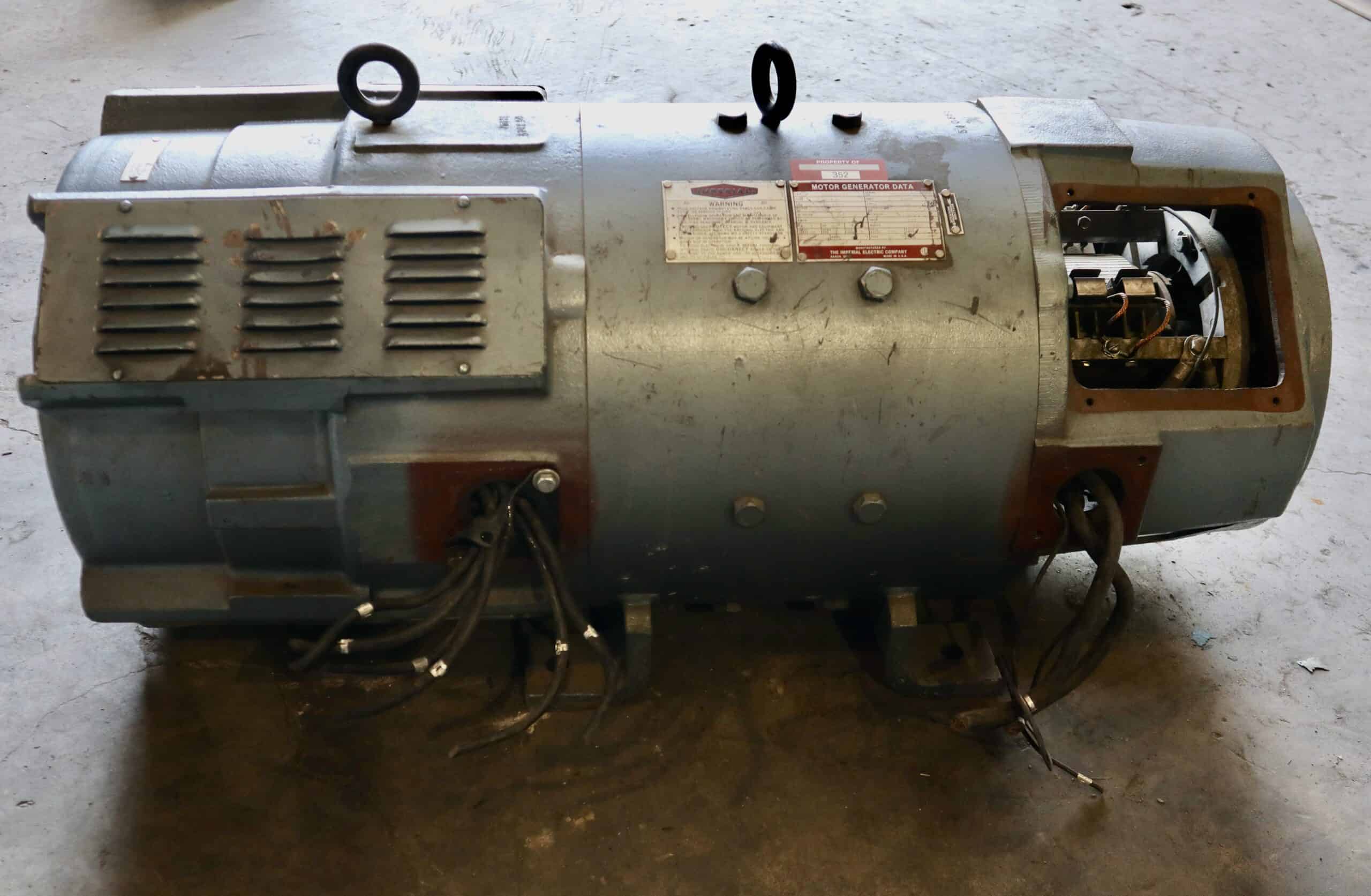 Imperial Electric Generator 40HP 25KW 1750RPM 360T/366A #351 - Image 6