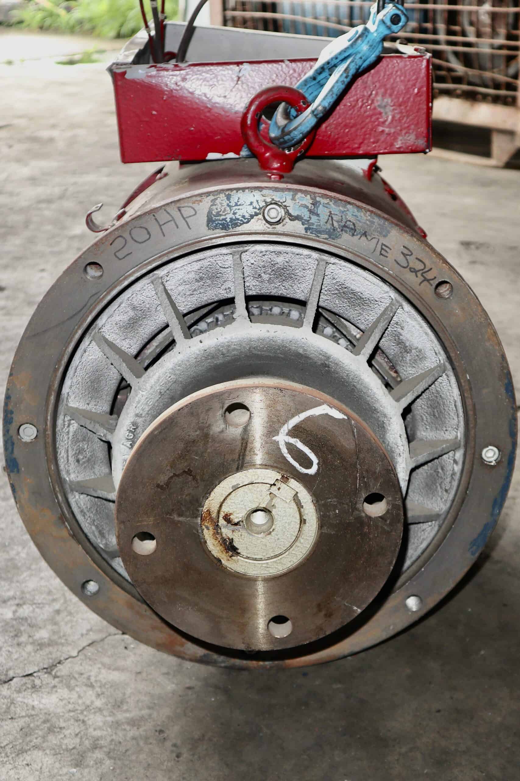 Leroy Somer DC Hoist 20HP 1150RPM 324 #165 - Image 3