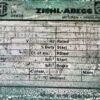 Ziehl-Abegg AC Motor 7.5HP 1110/260 RPM ZU180 35-6/24 #152 - Image 2