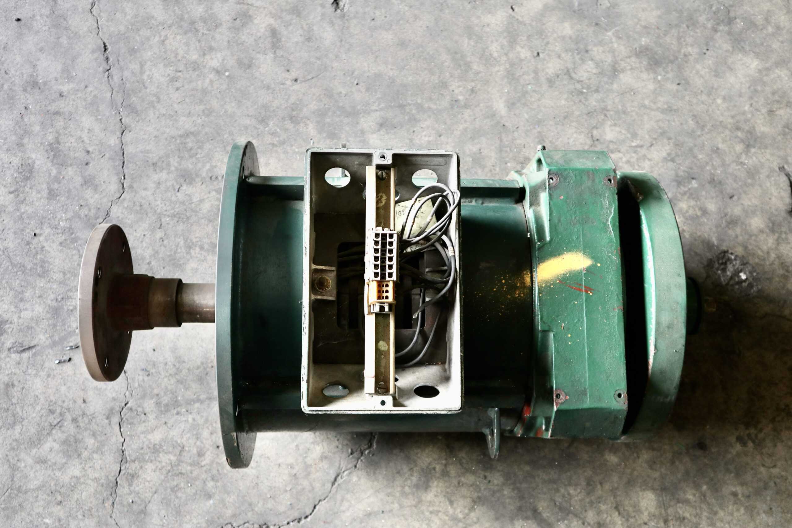 Ziehl-Abegg AC Motor 7.5HP 1110/260 RPM ZU180 35-6/24 #152 - Image 6