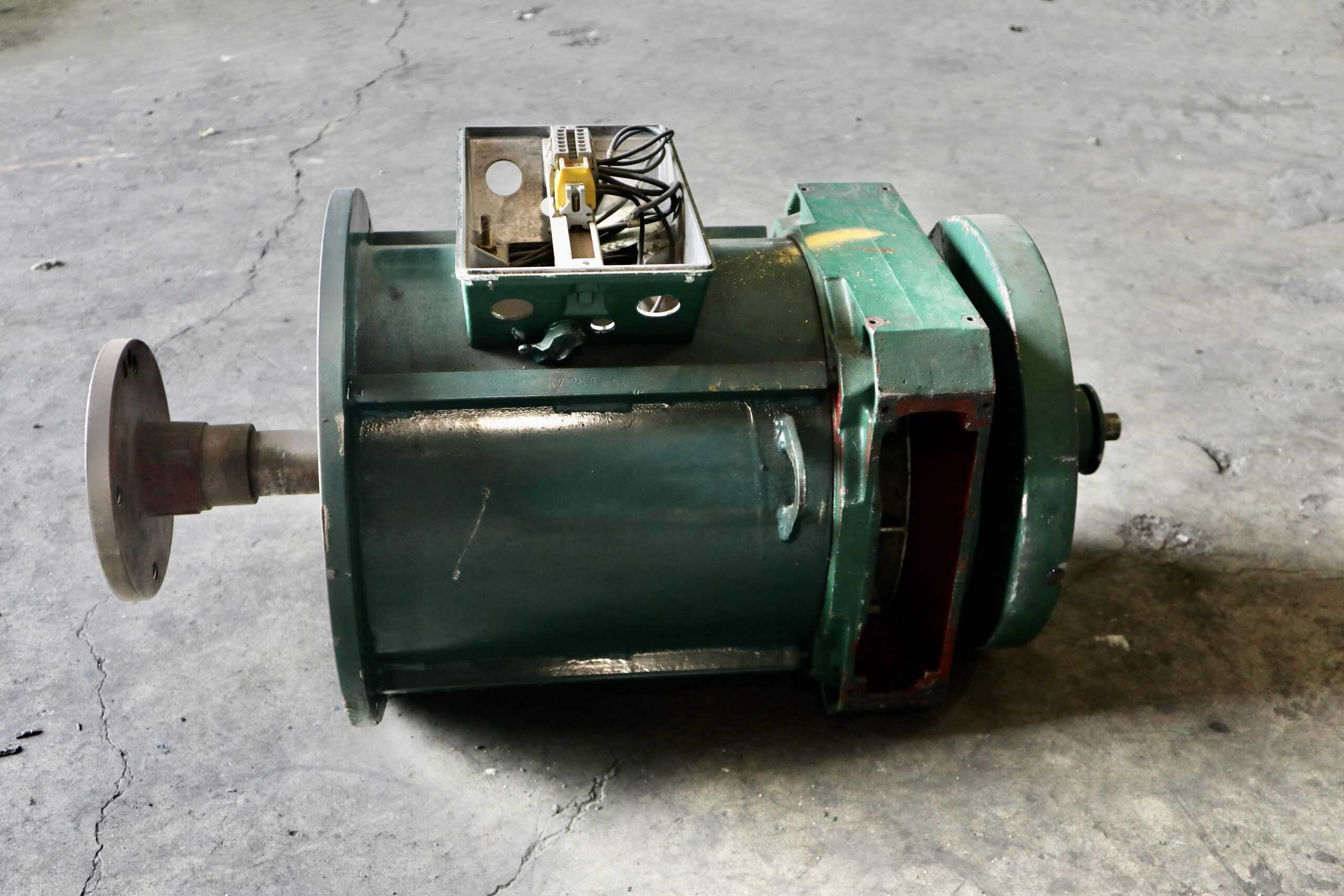 Ziehl-Abegg AC Motor 7.5HP 1110/260 RPM ZU180 35-6/24 #152 - Image 5