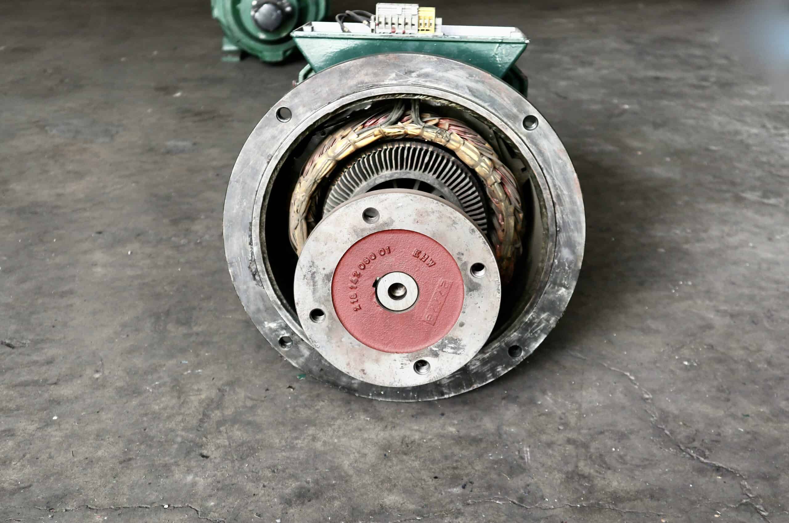 Ziehl-Abegg AC Motor 7.5HP 1110/260 RPM ZU180 35-6/24 #152 - Image 4