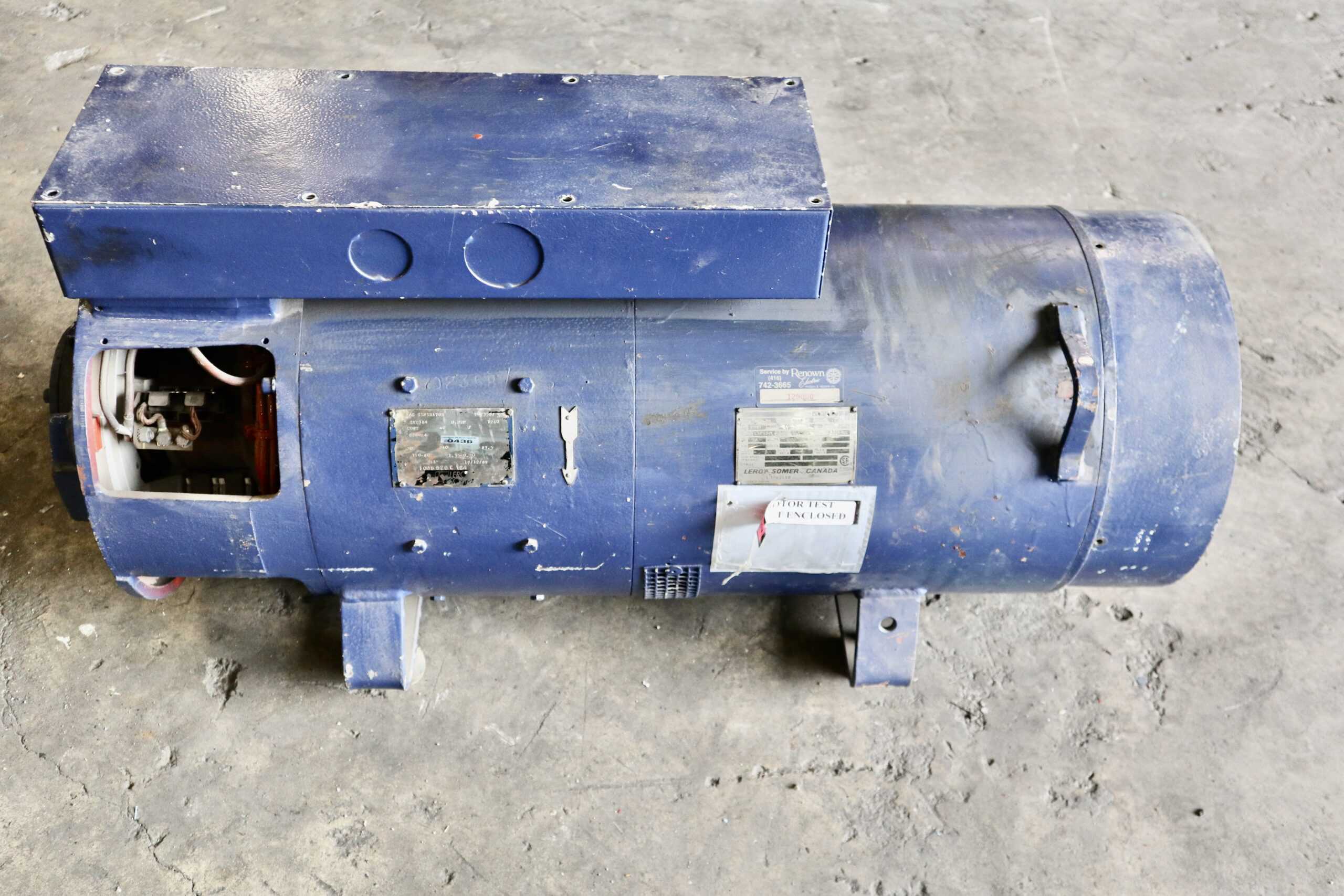 Leroy Somer Generator 30HP 20KW 1760RPM GHC184 #0436