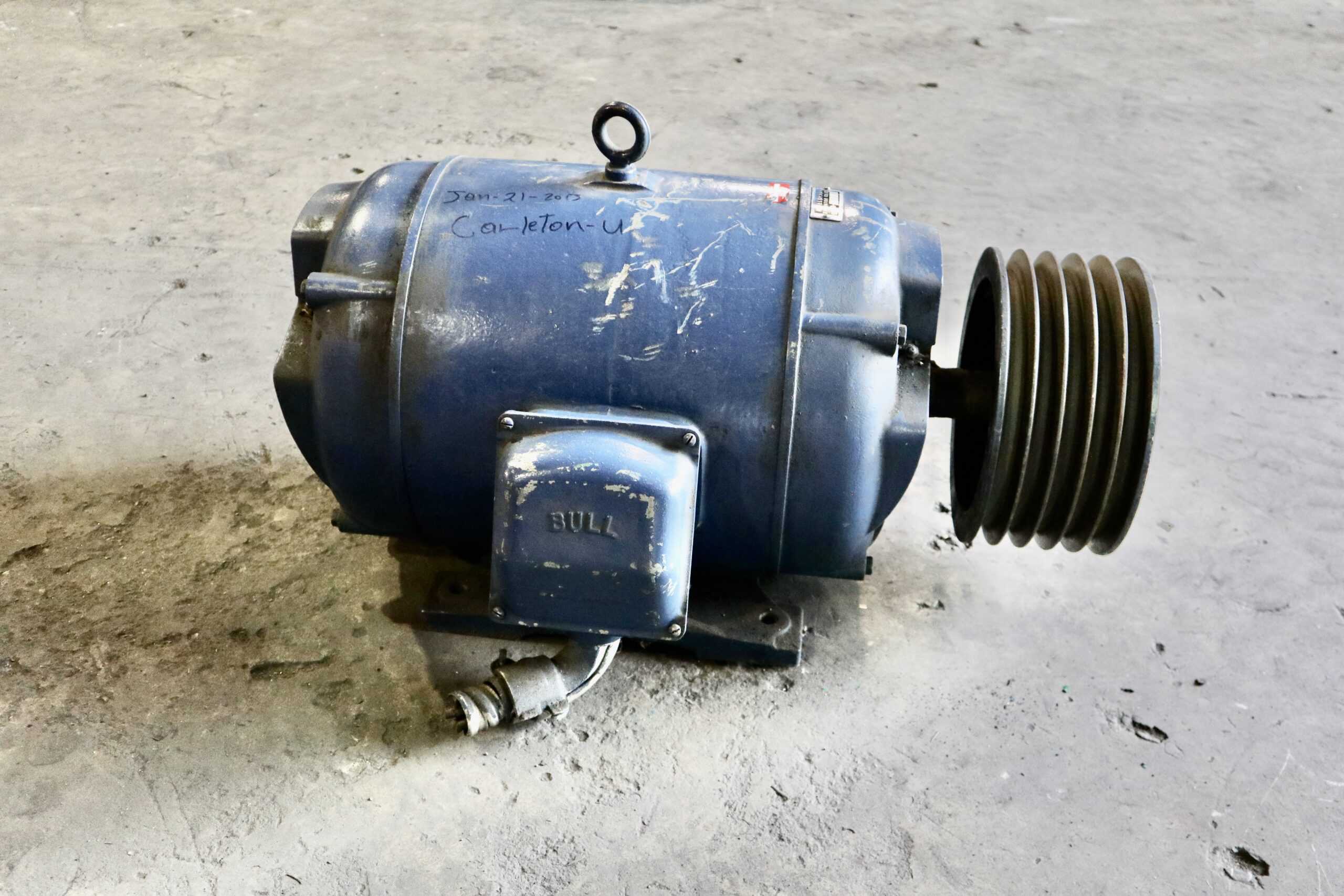 Bull AC Motor 40HP 1710RPM X3260 #198 - Image 4