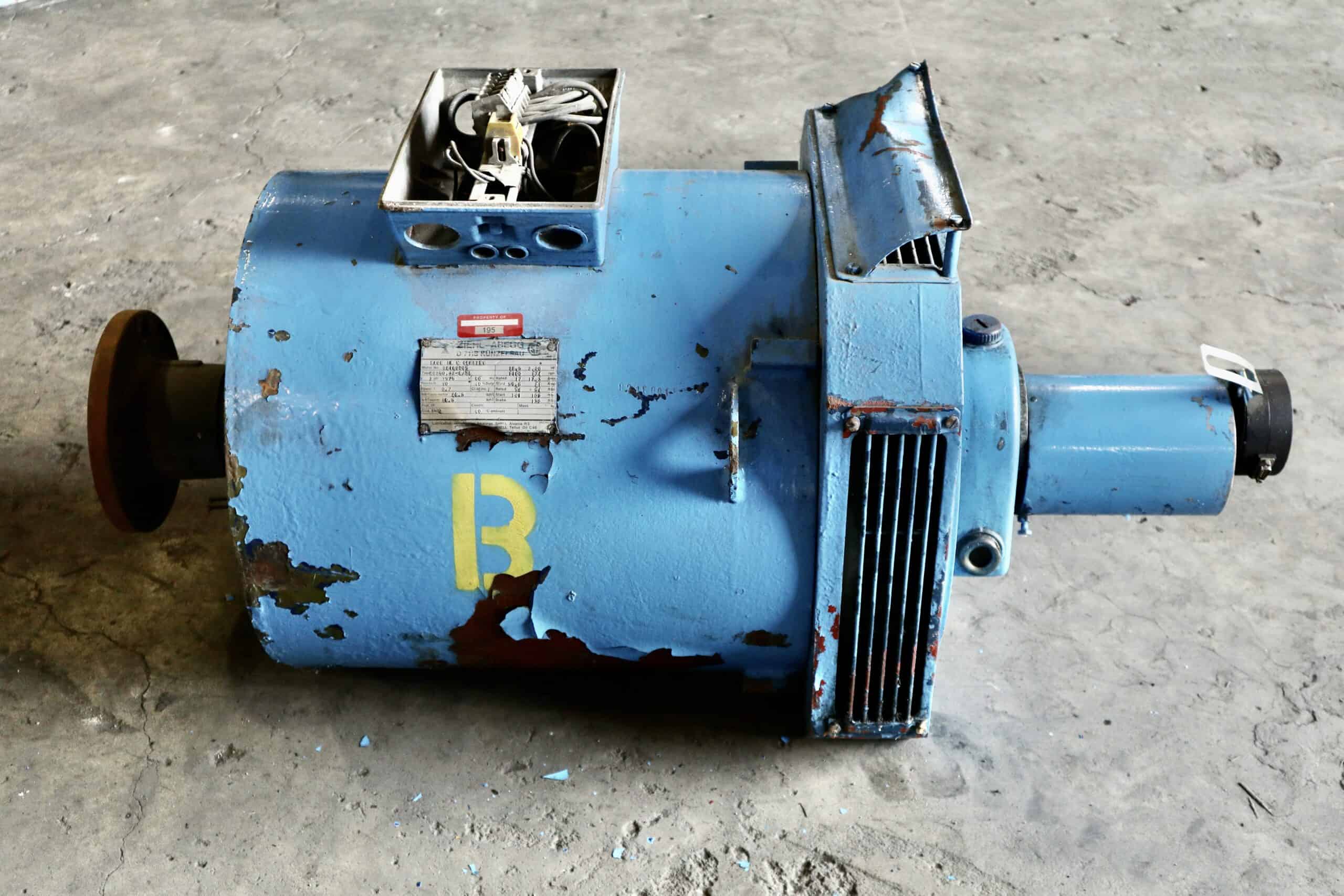 Ziehl-Abegg Ac Motor 12.5/2.08HP 1100/174RPM #195