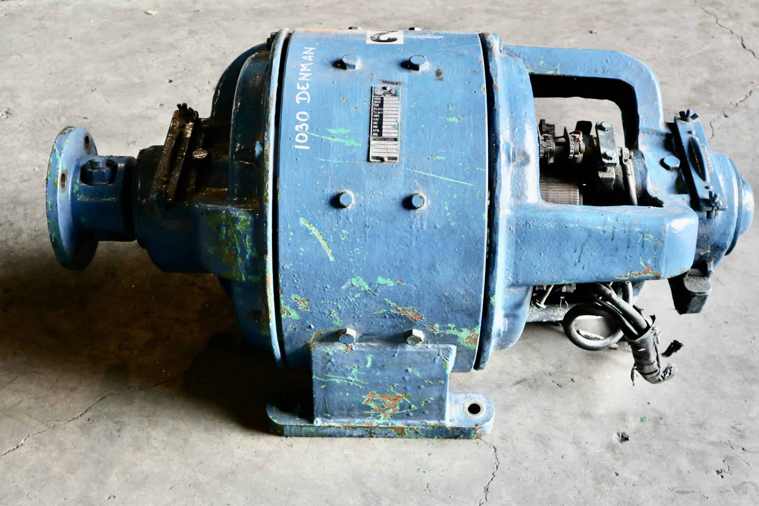 Otis DC Motor 23HP 950RPM 89F #0551