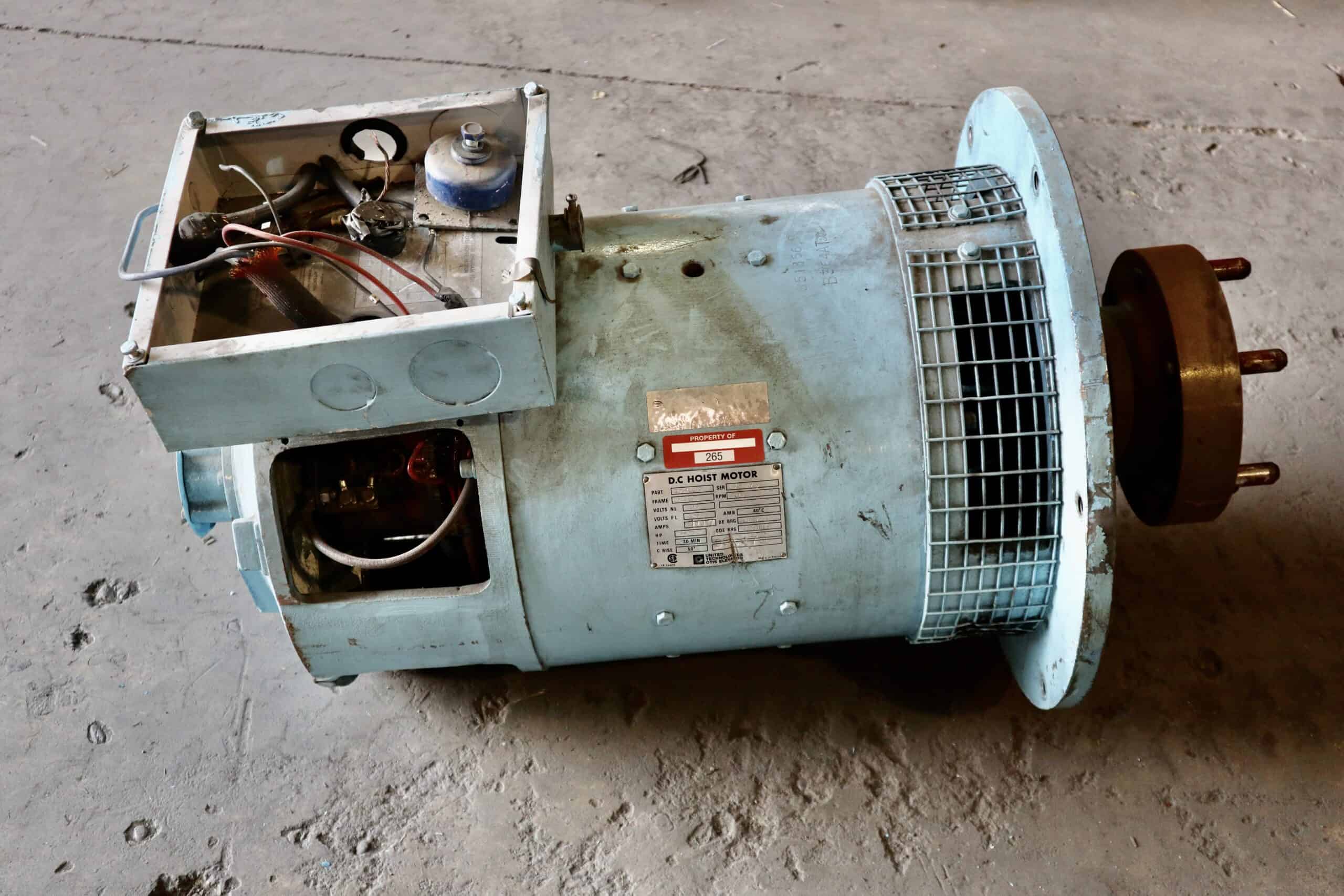 Otis DC Hoist Motor 30HP 1145RPM 326 #265