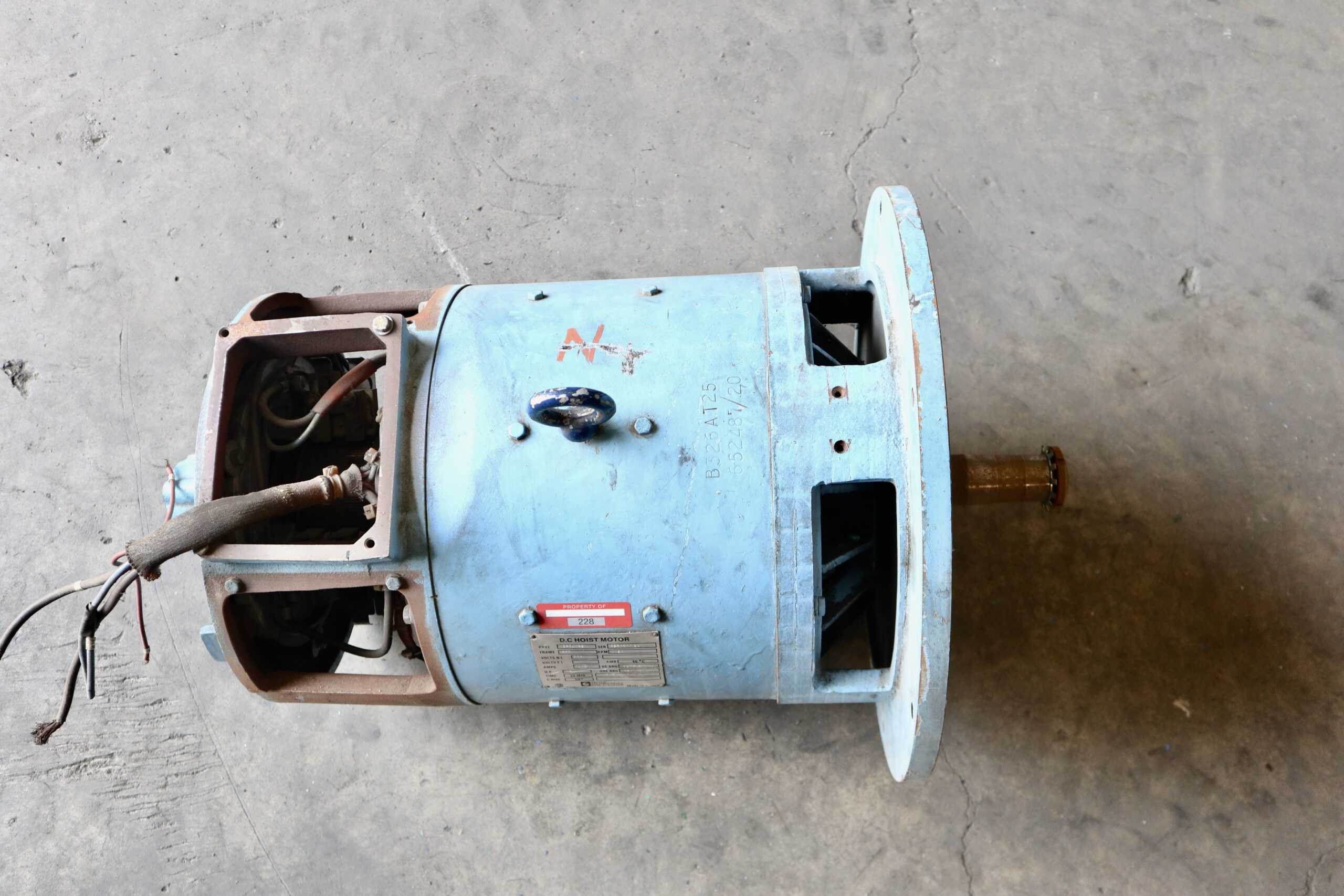 Otis DC Hoist Motor 25HP 1150RPM 326 #228 - Image 6