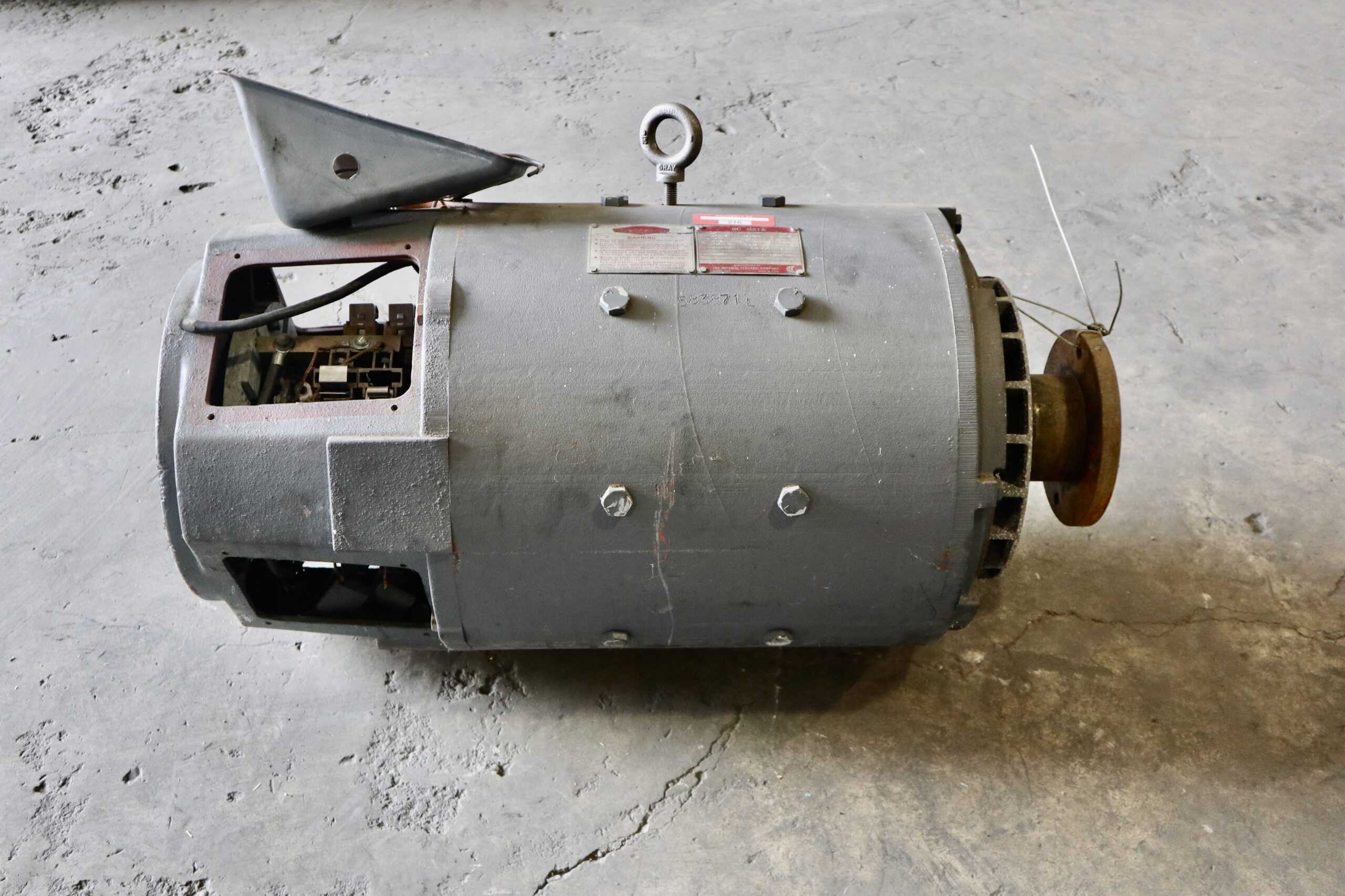 Imperial Electric DC Hoist 30HP 850RPM 368AY #216 - Image 6