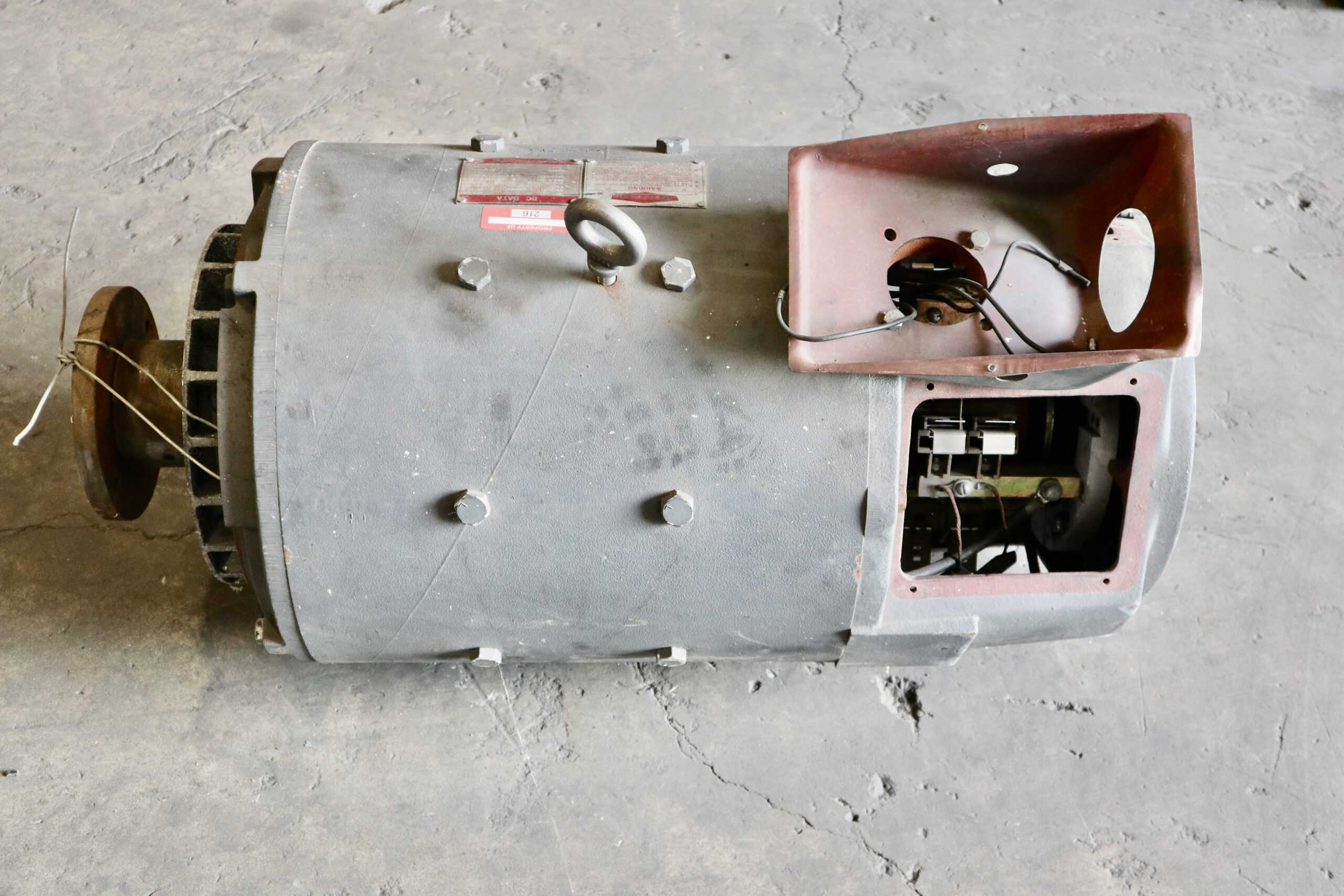 Imperial Electric DC Hoist 30HP 850RPM 368AY #216 - Image 5