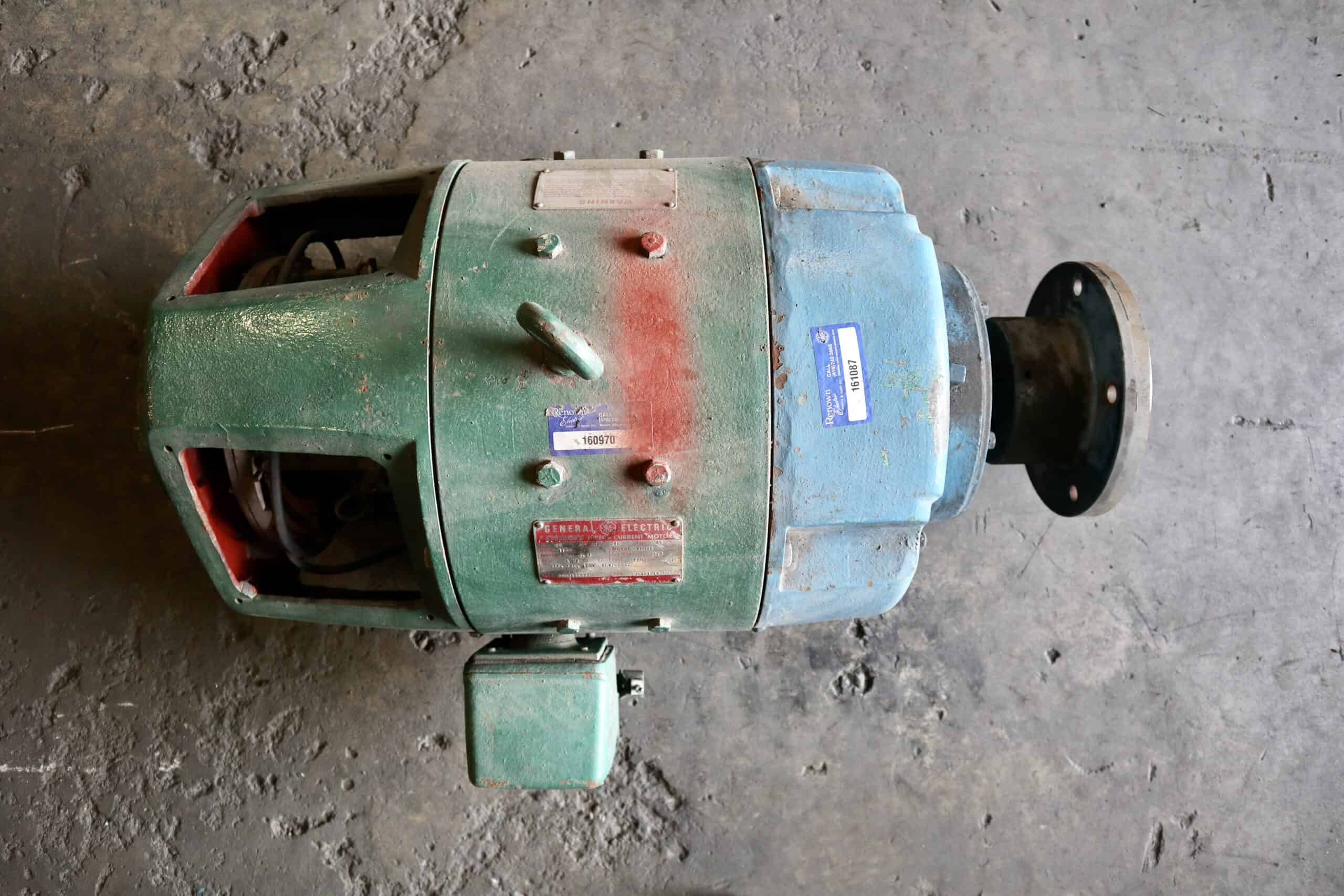 General Electric DC Motor 20HP 1150RPM LJ-1-1216-LJ - Image 6