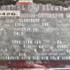 General Electric Generator 10HP 7.5KW 1750RPM #0426 - Image 8