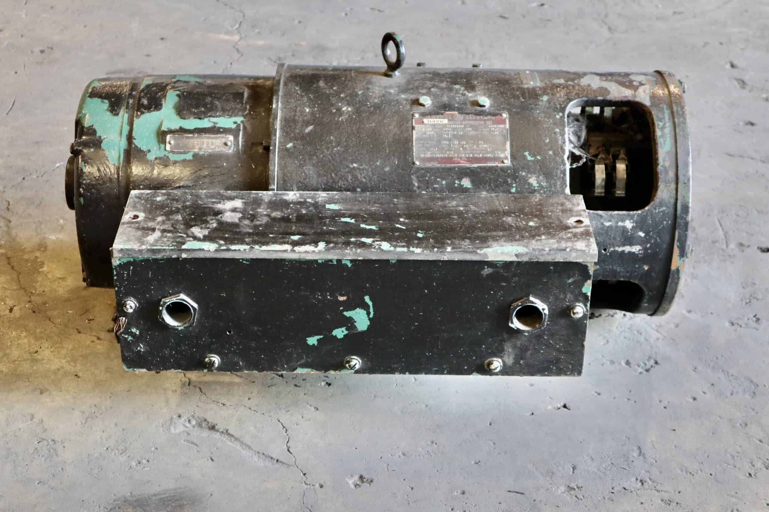 General Electric Generator 10HP 7.5KW 1750RPM #0426 - Image 12