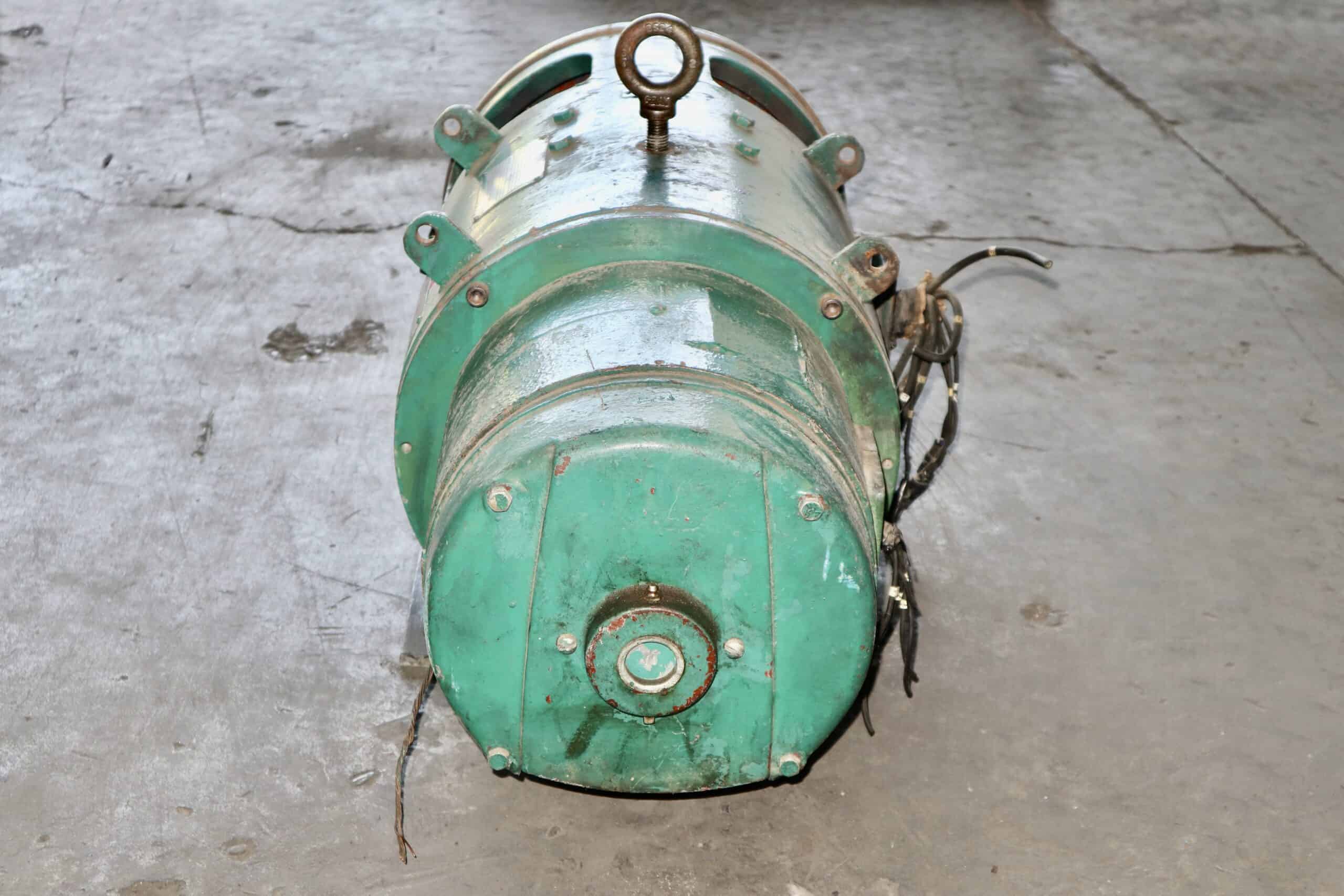 General Electric Generator 10HP 7.5KW 1750RPM #0426 - Image 3