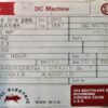 Bull DC Motor 15HP 1150RPM 48SFB286 #502 - Image 2