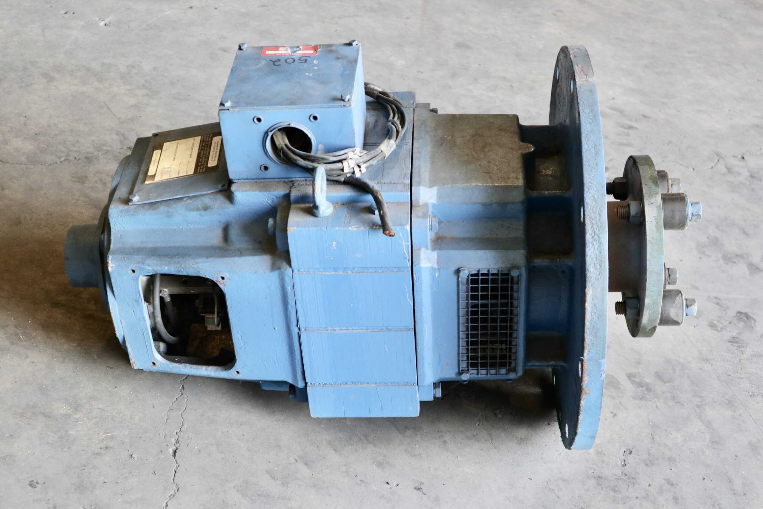 Bull DC Motor 15HP 1150RPM 48SFB286 #502 - Image 5
