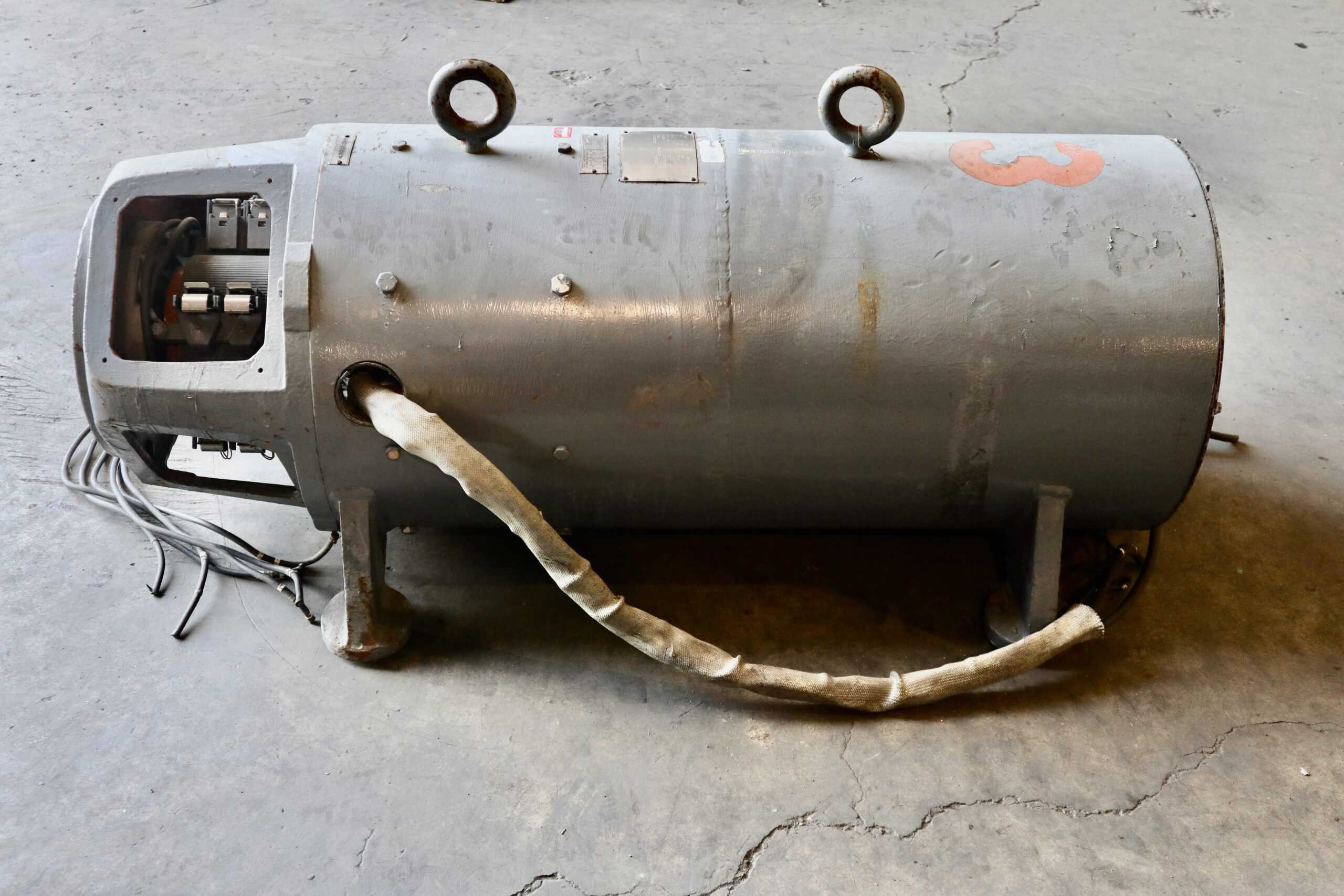 Westinghouse Generator 40HP 25KW 1750 365T #130 - Image 4