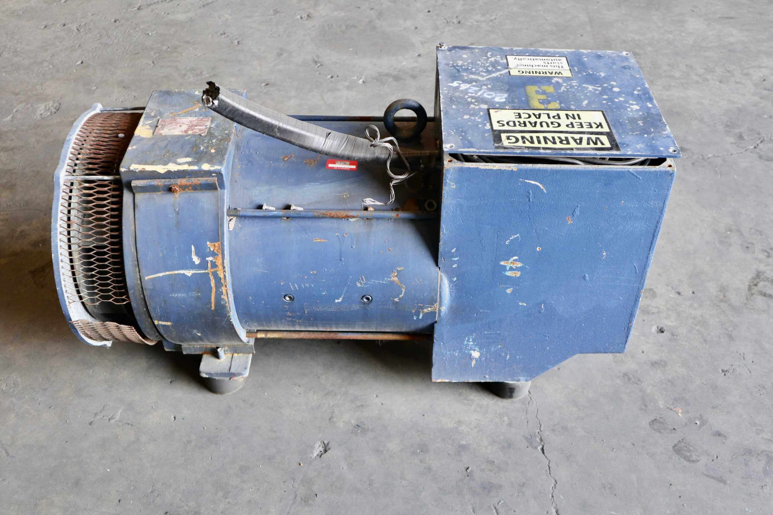 Blocher Tyssen Generator 40HP 25KW 1750RPM OUA200M003 #102 - Image 5