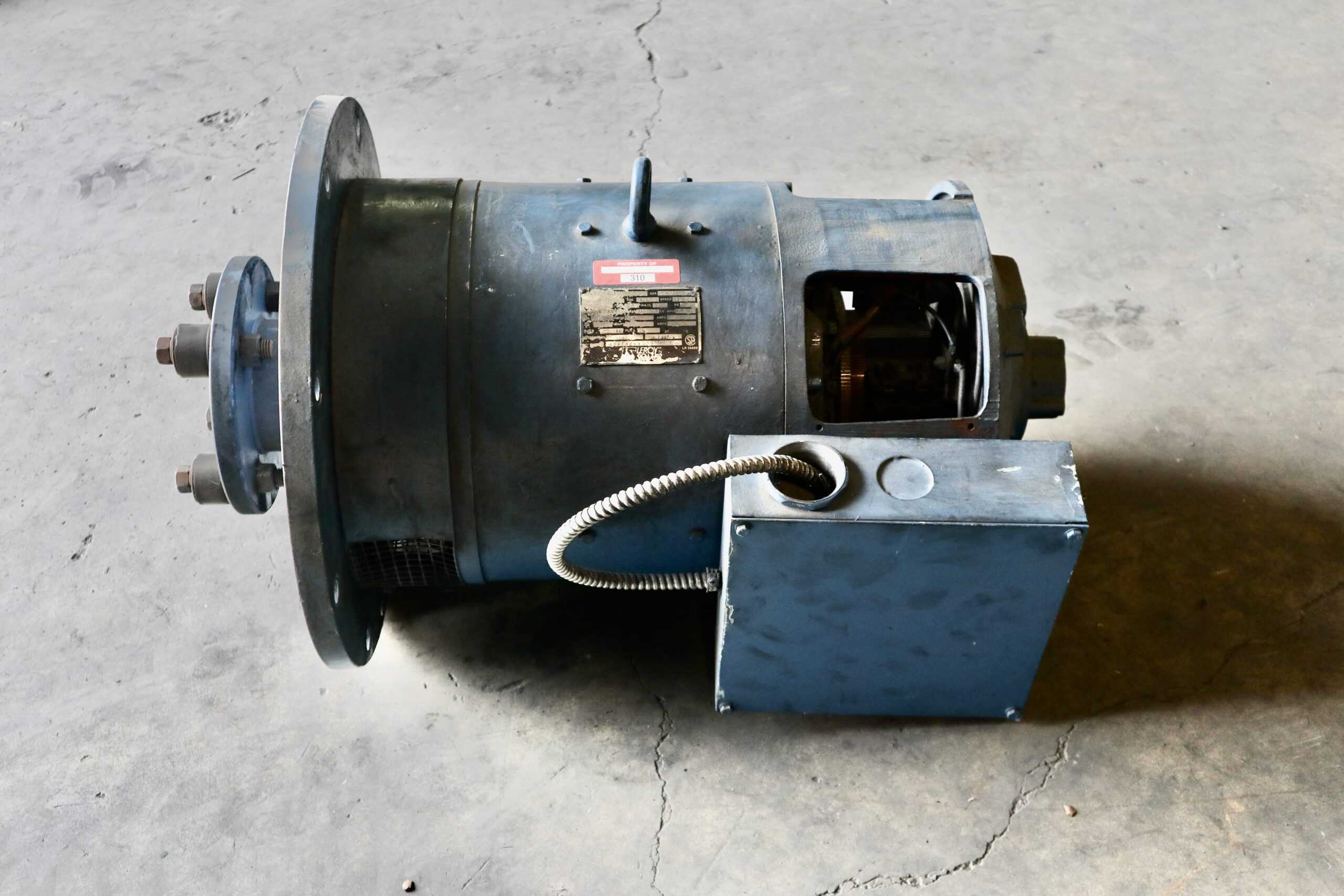 Leroy Somer DC Hoist 25HP 1150RPM 326 #310