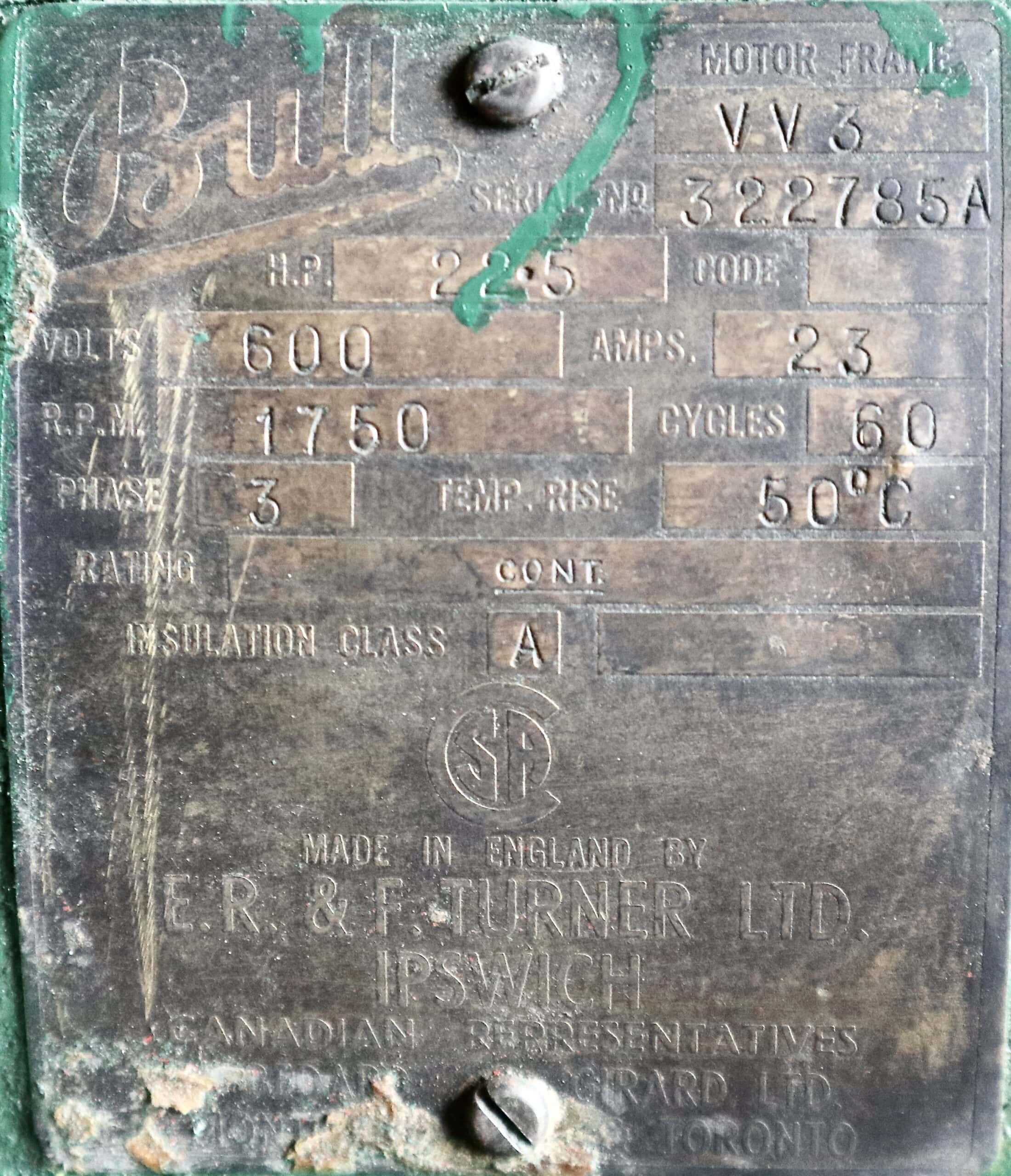 Bull Generator 22.5HP 15KW 1750RPM VV3 - Image 2