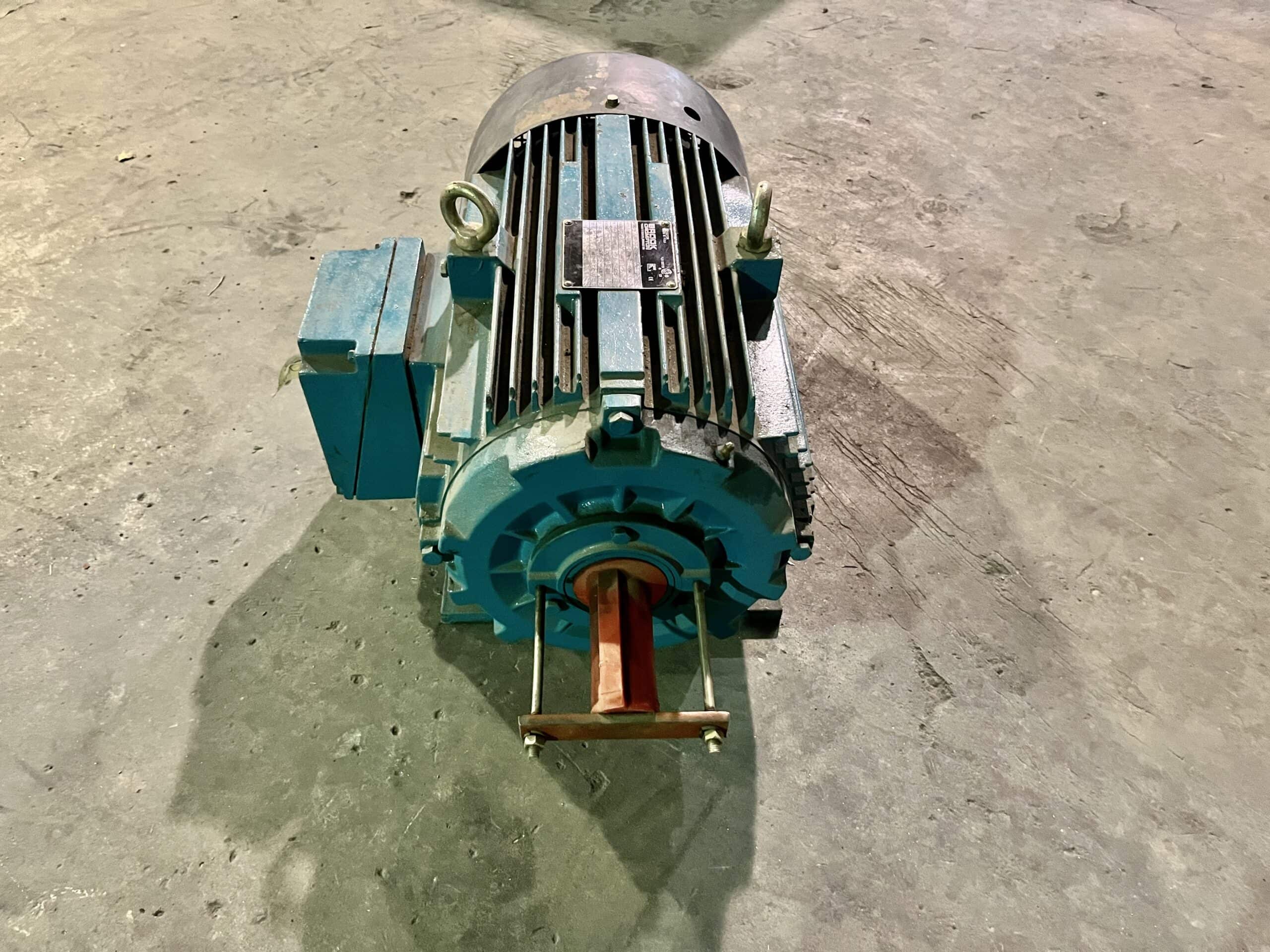 Brook Crompton 20HP 575V 3550RPM 256T AC Motor #2002 - Image 3