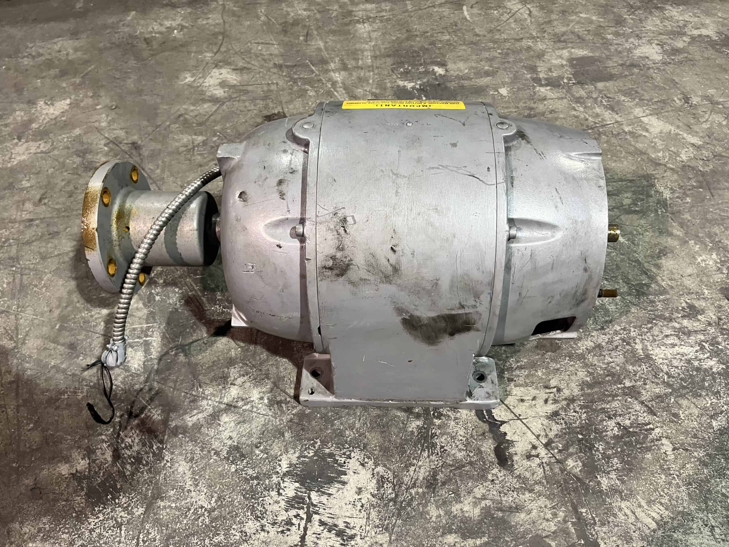 Reuland 15HP 1200RPM 284T AC Motor #2009 - Image 4