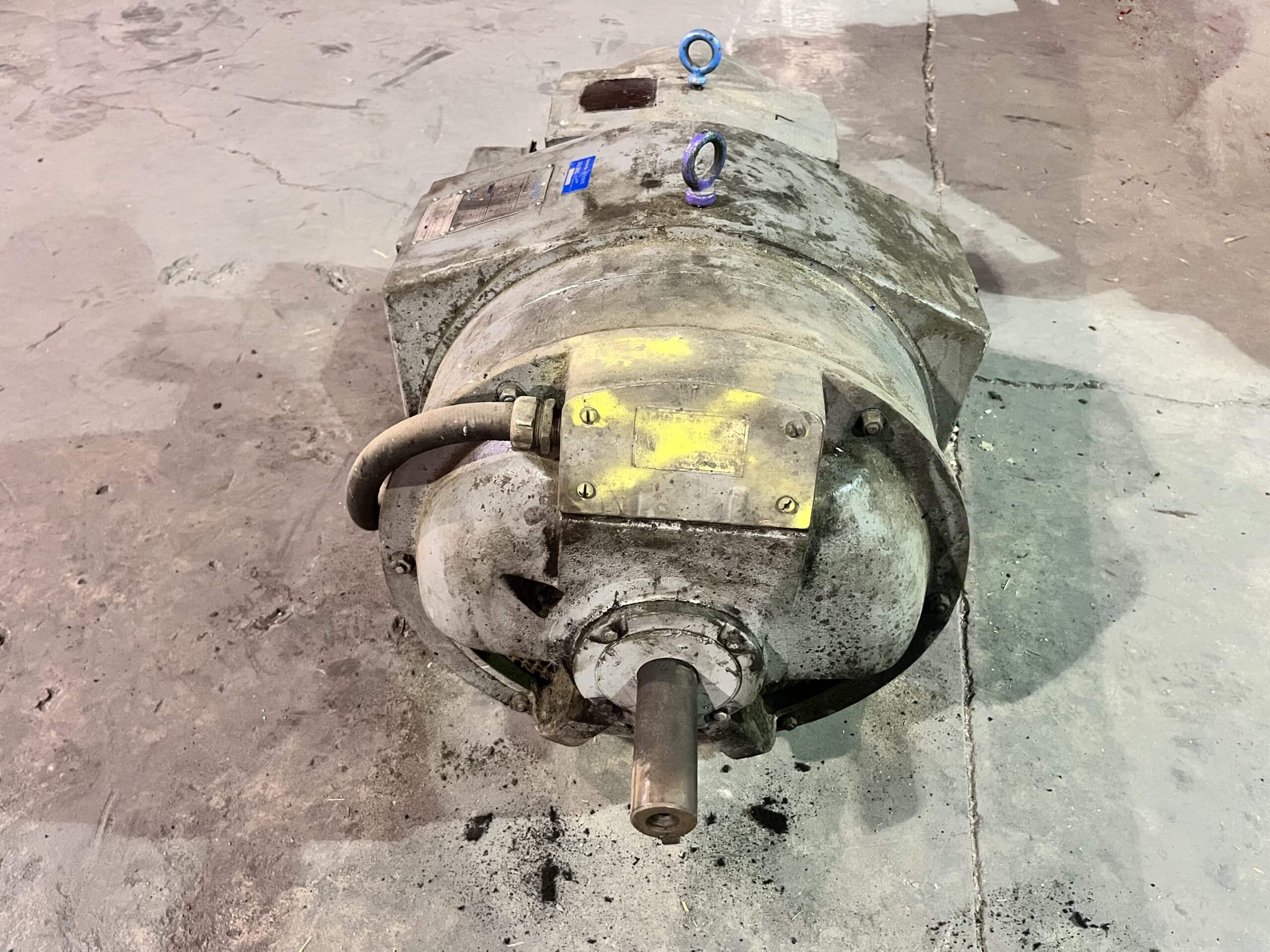 Dynamatic 25HP 1750RPM 284TDZ AC Motor with Brake #2011 - Image 7