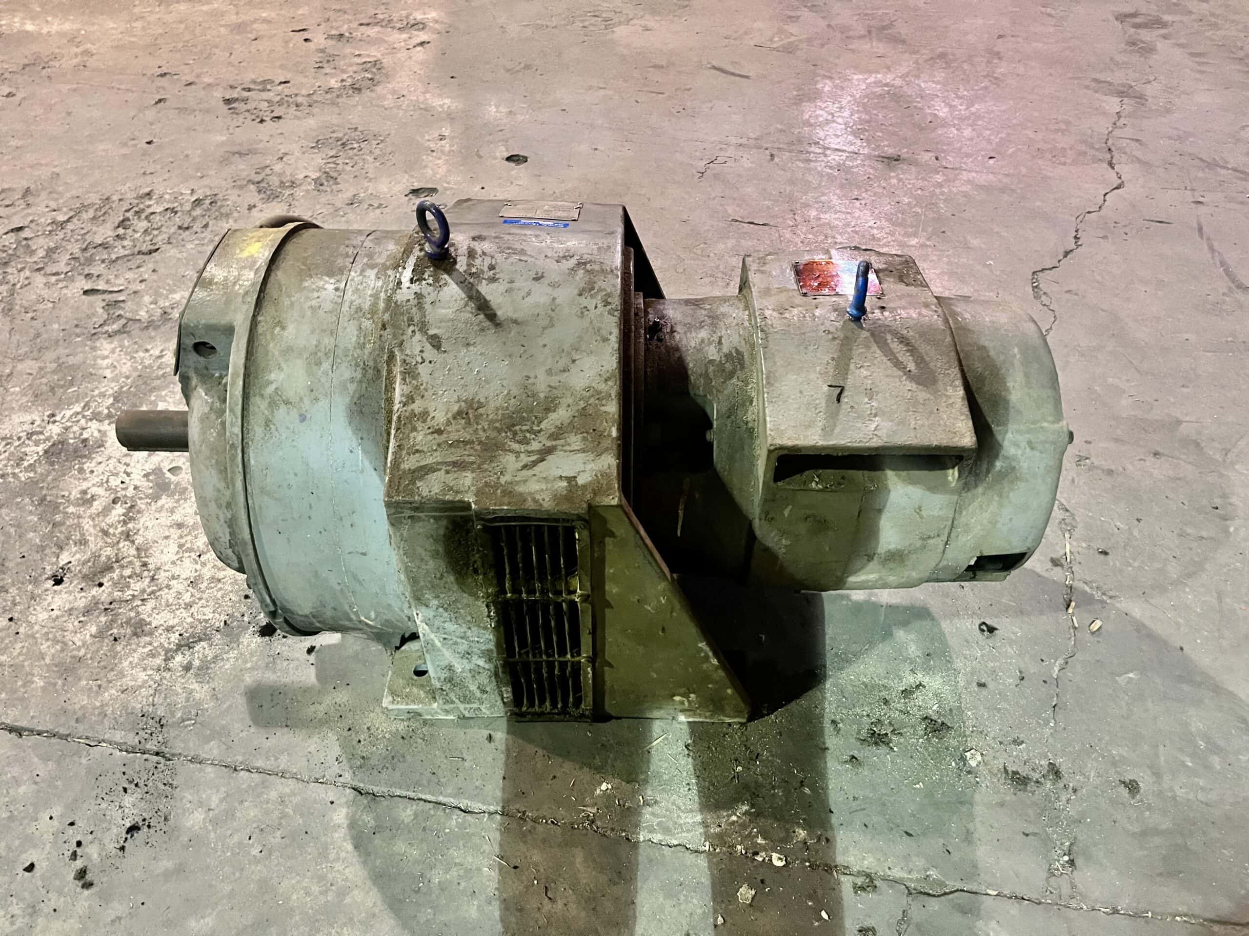 Dynamatic 25HP 1750RPM 284TDZ AC Motor with Brake #2011 - Image 5