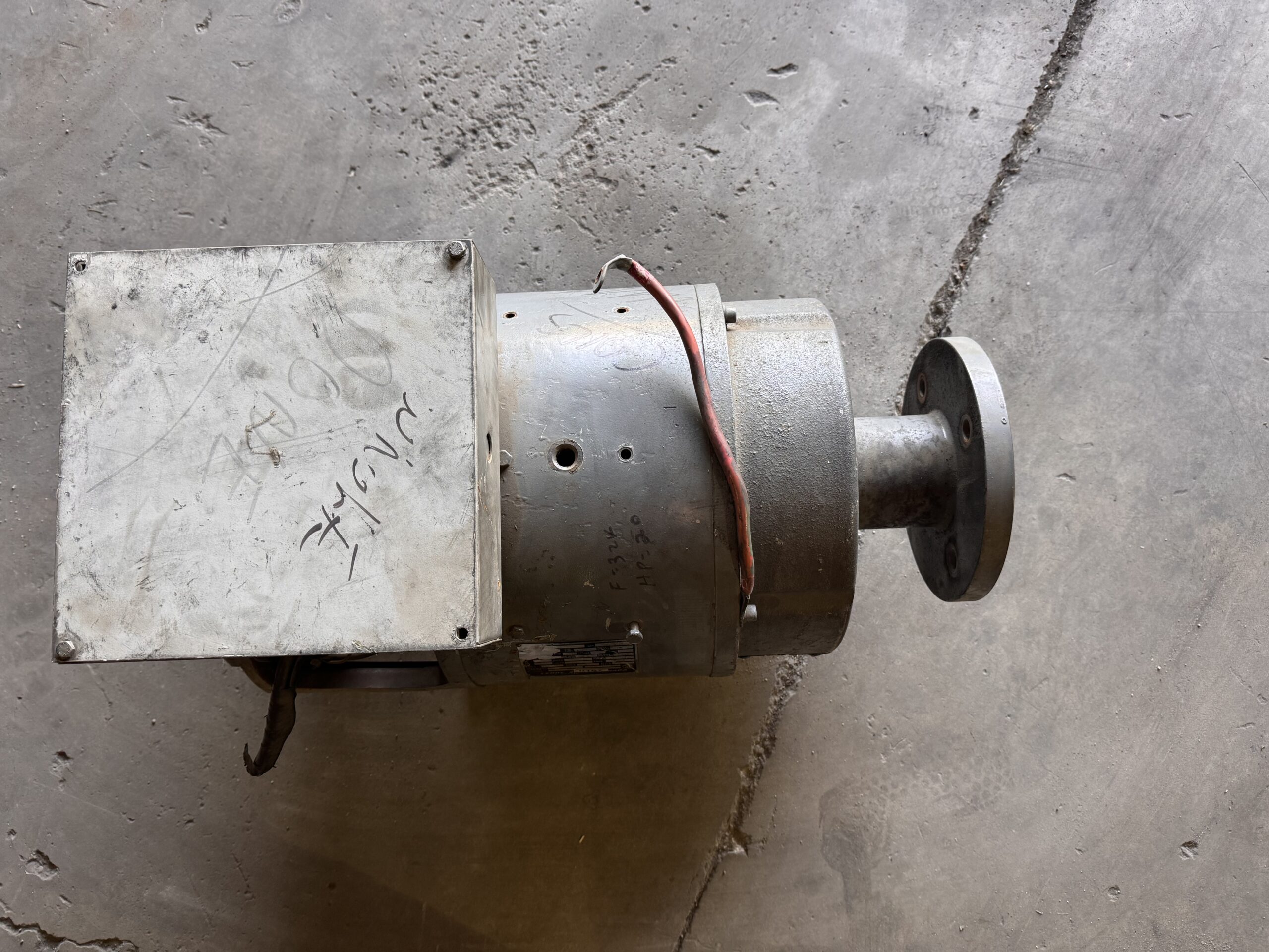 Leroy Somer DC Motor 20HP 1150RPM 240V 71A 324 #0167 - Image 4