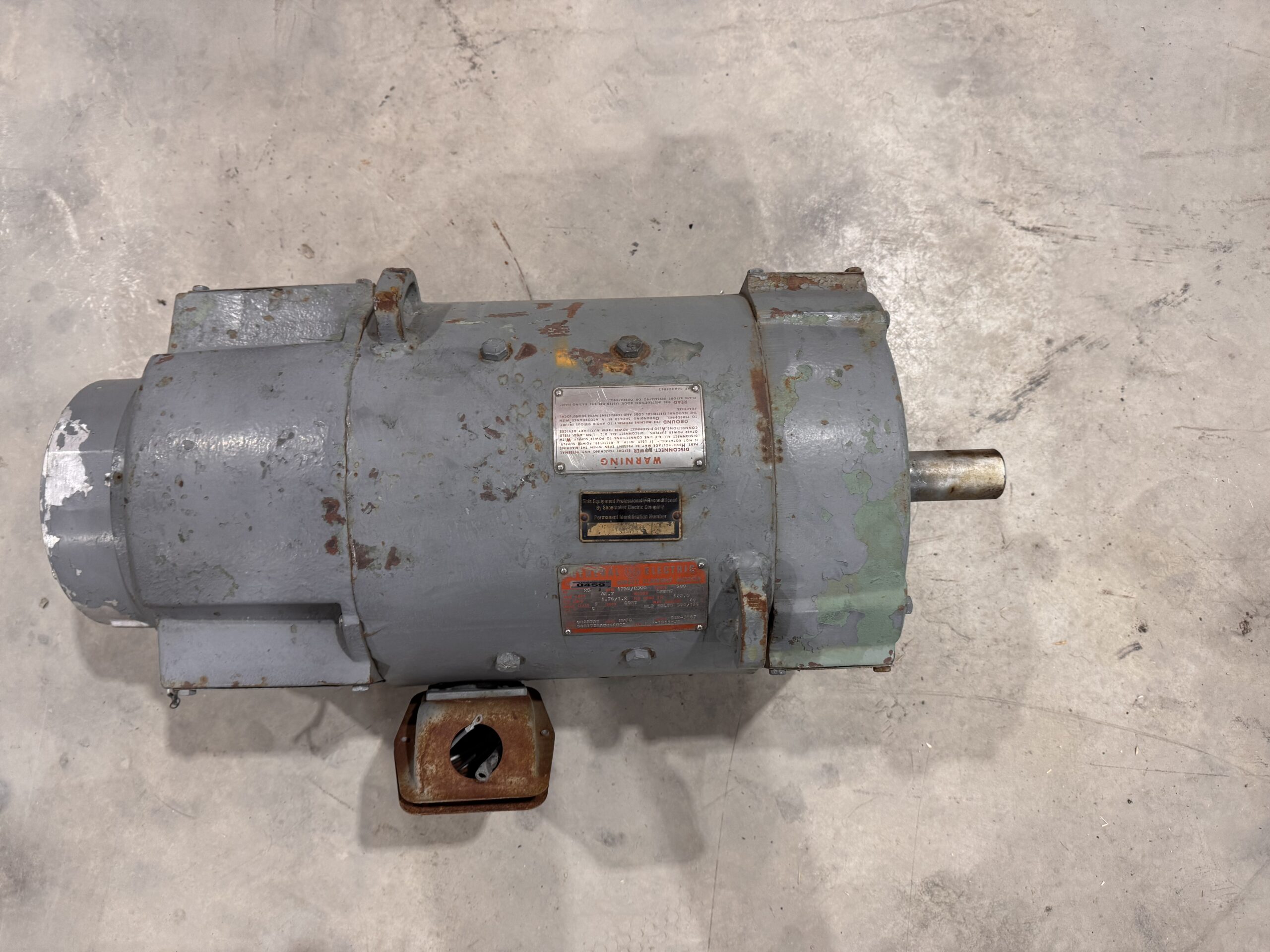 General Electric DC 25HP 1750/2300RPM 500V DC287AT #0459
