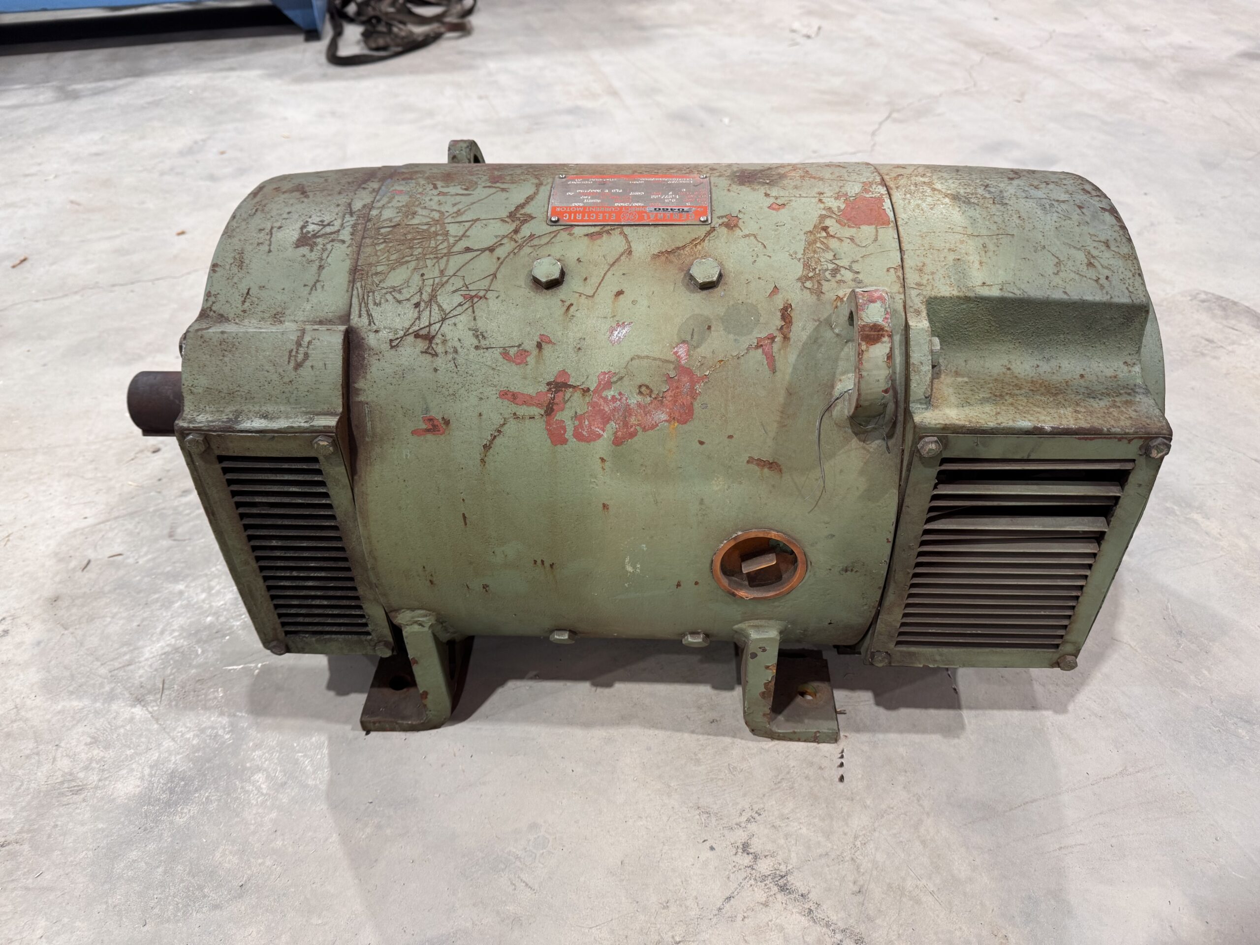 General Electric DC Motor 5HP 500/2500RPM CD327AT #0460 - Image 6