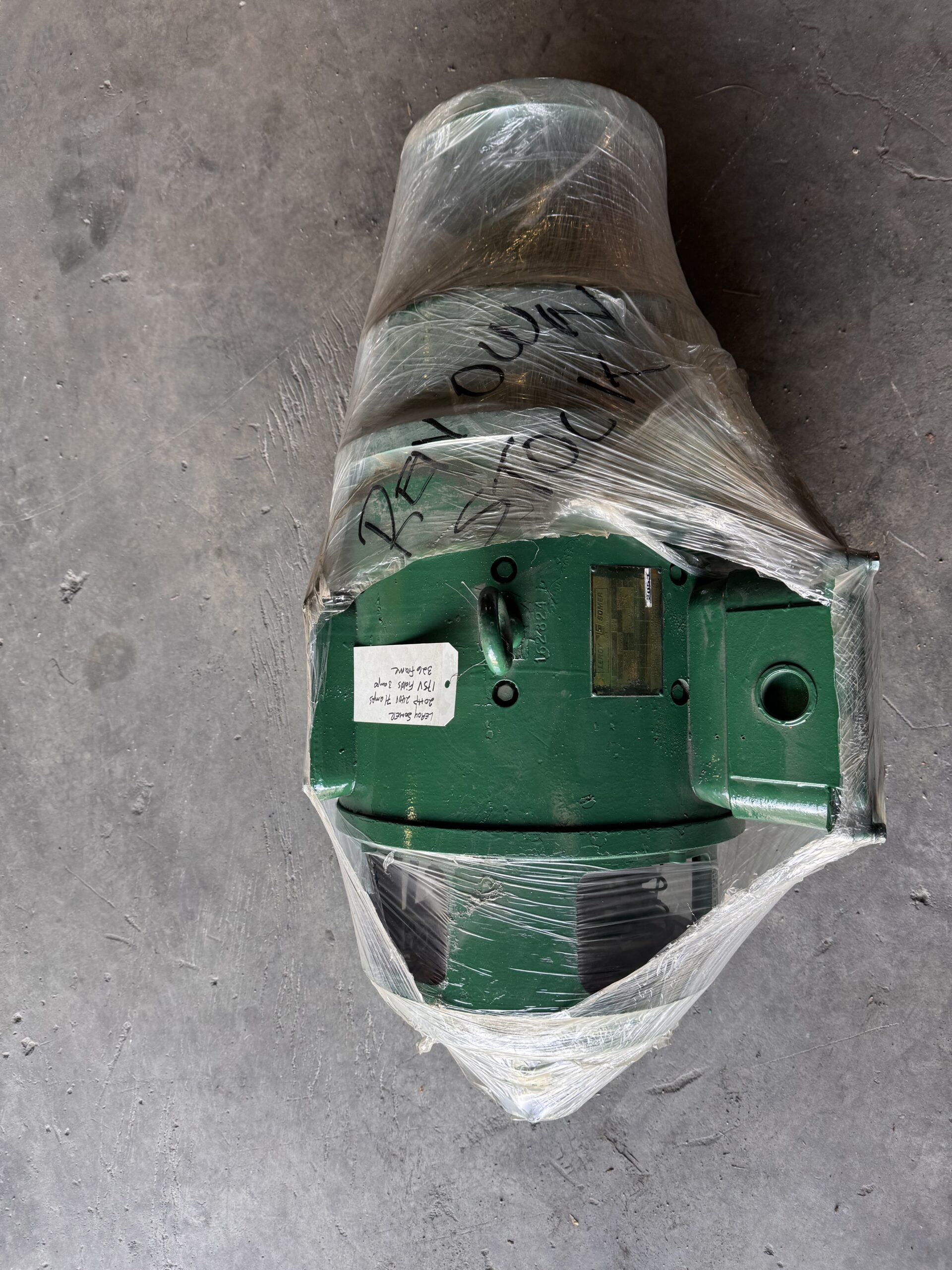Leroy Somer DC Motor 20HP 1150RPM 326 #2053 - Image 5