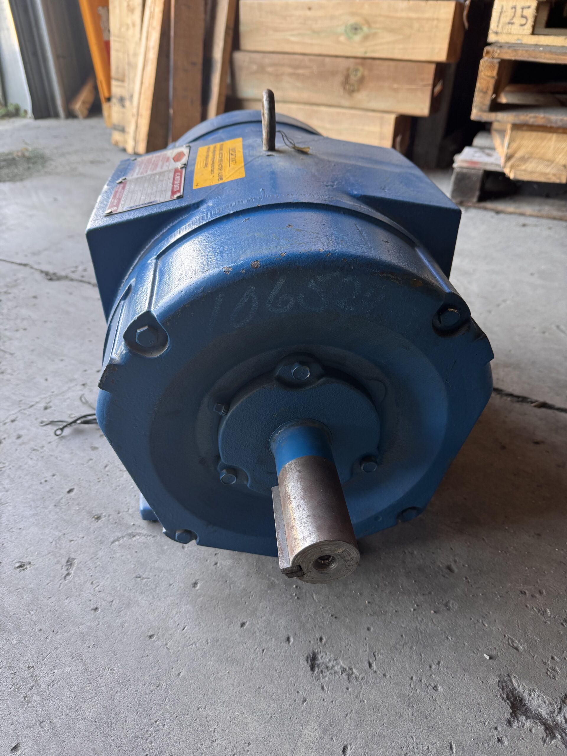 Imperial AC Motor 12.5HP 1070RPM 550V 14A 286T #2055 - Image 5