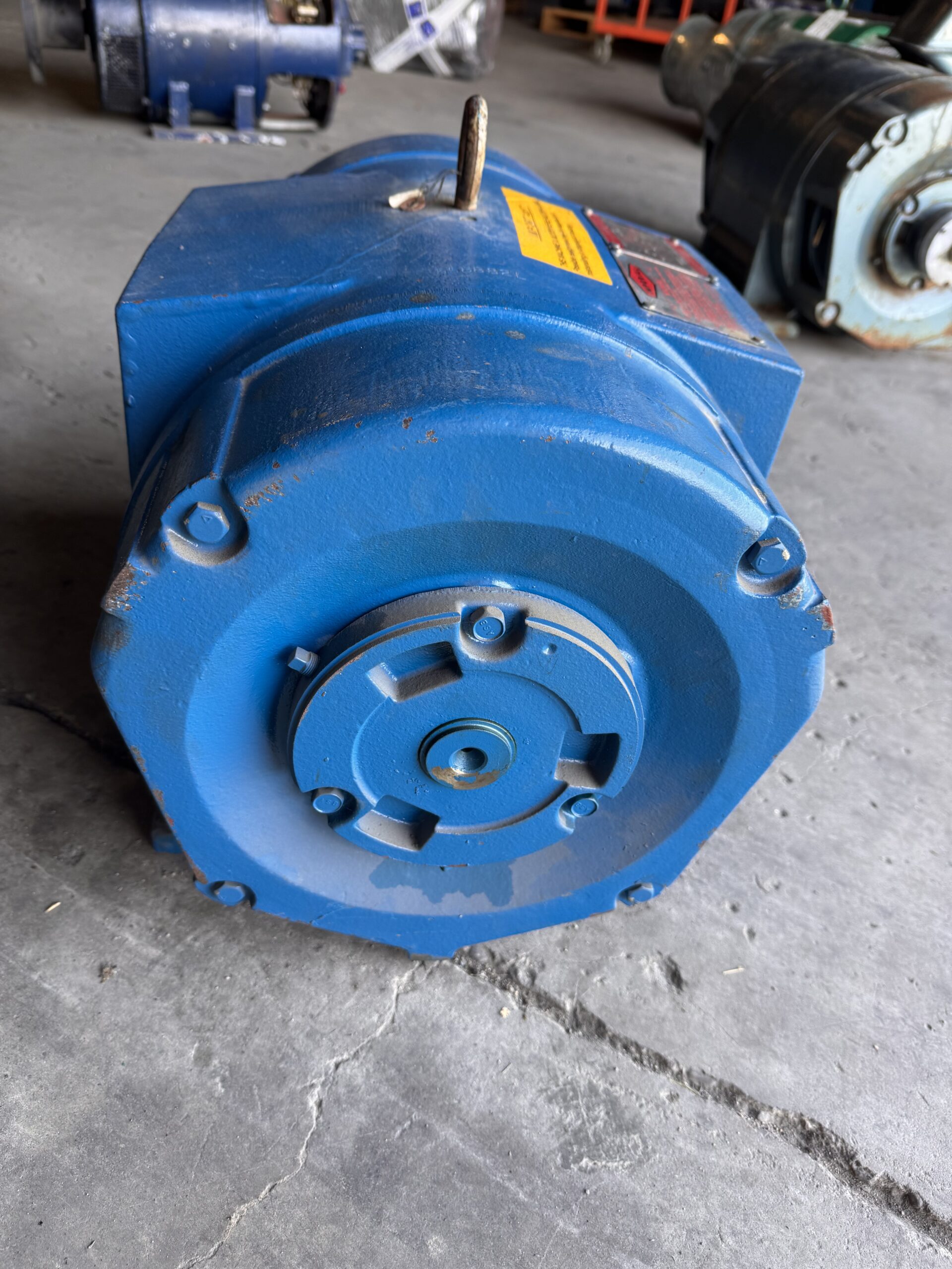 Imperial AC Motor 12.5HP 1070RPM 550V 14A 286T #2055 - Image 8