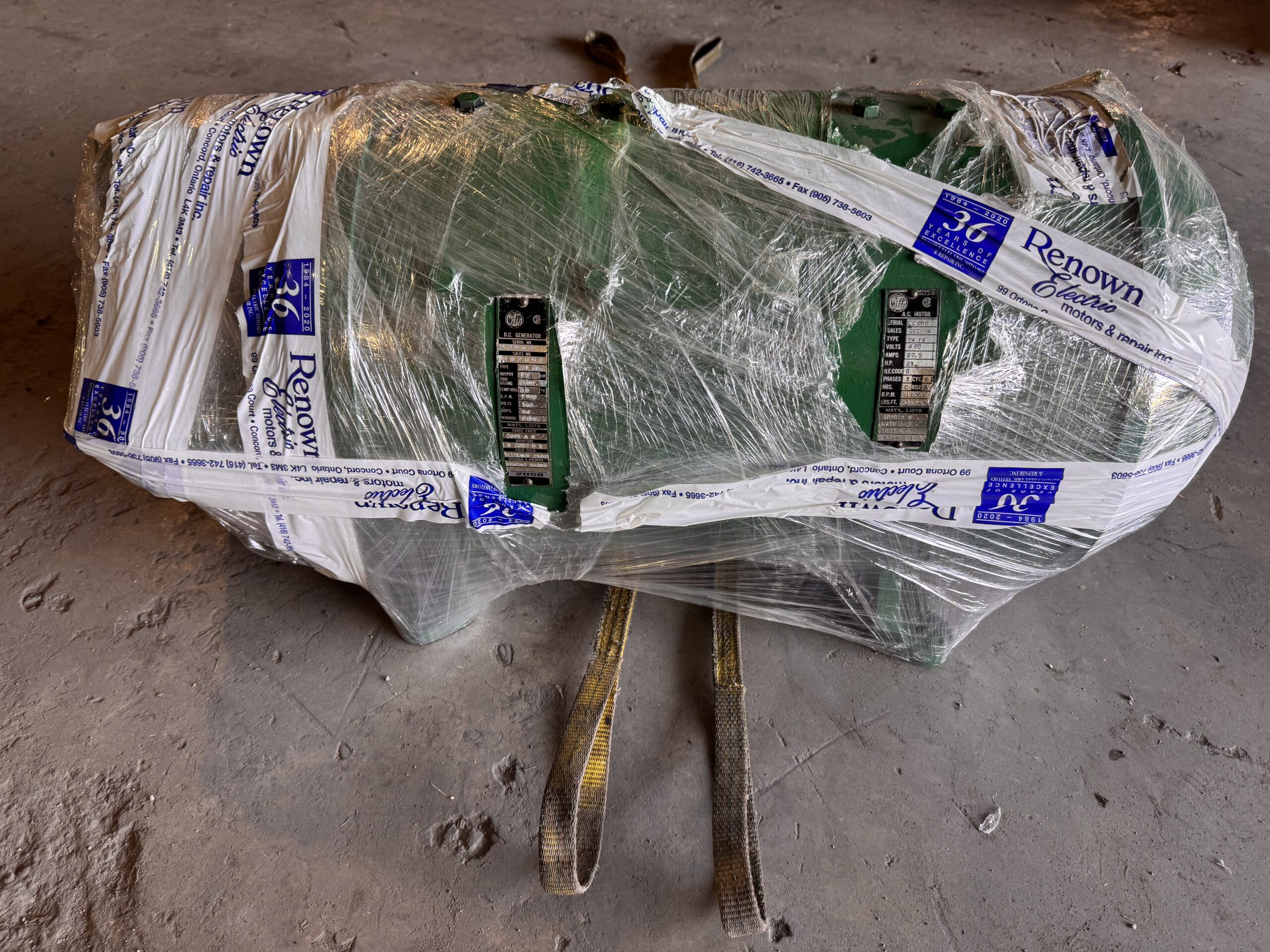 Otis Generator 23HP 15KW 1800RPM 74ES/71GA #2058