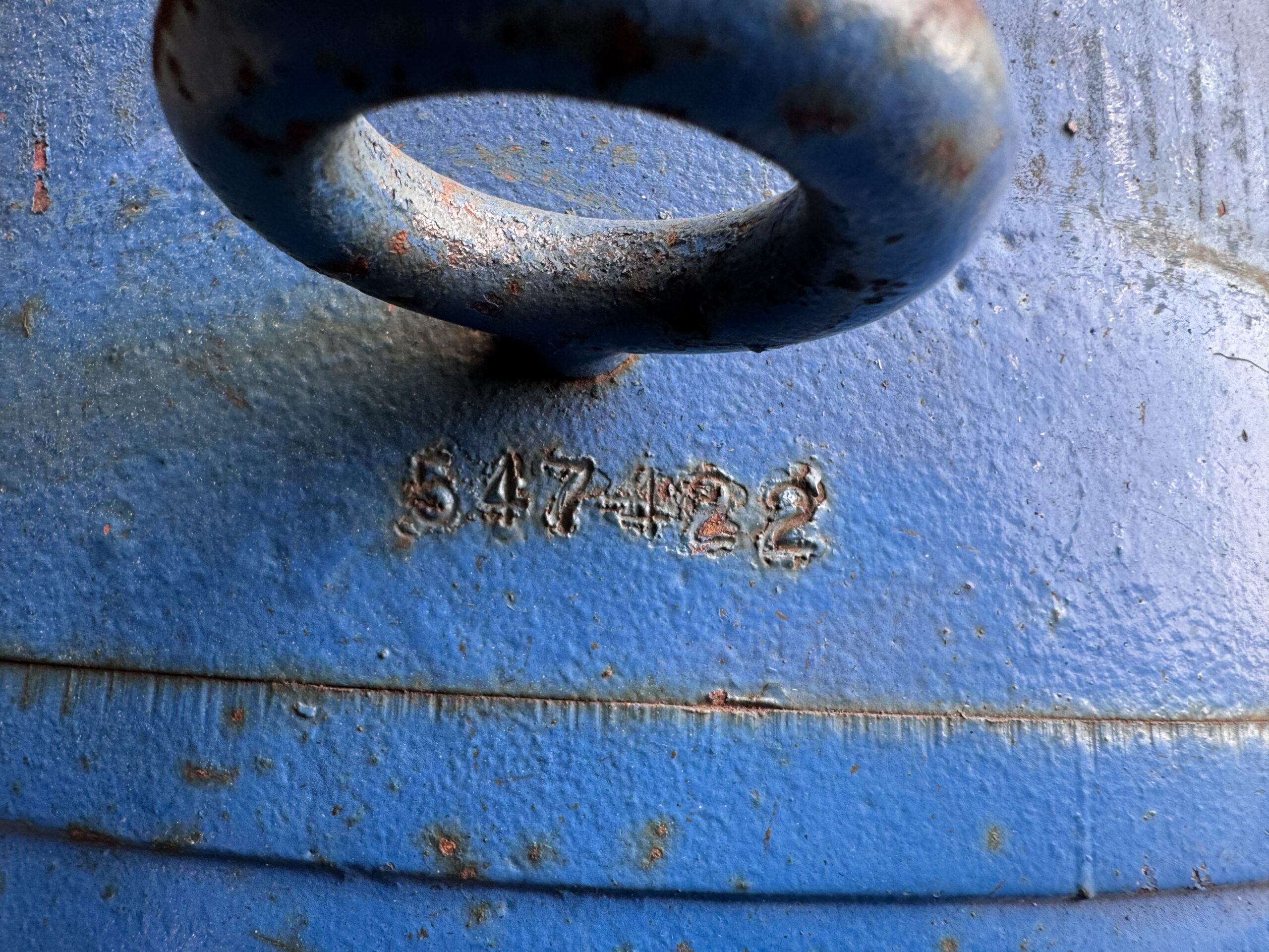 Imperial AC Hoist Motor 30HP 1153RPM 380V 41.4A 326TYZ #2067 - Image 2