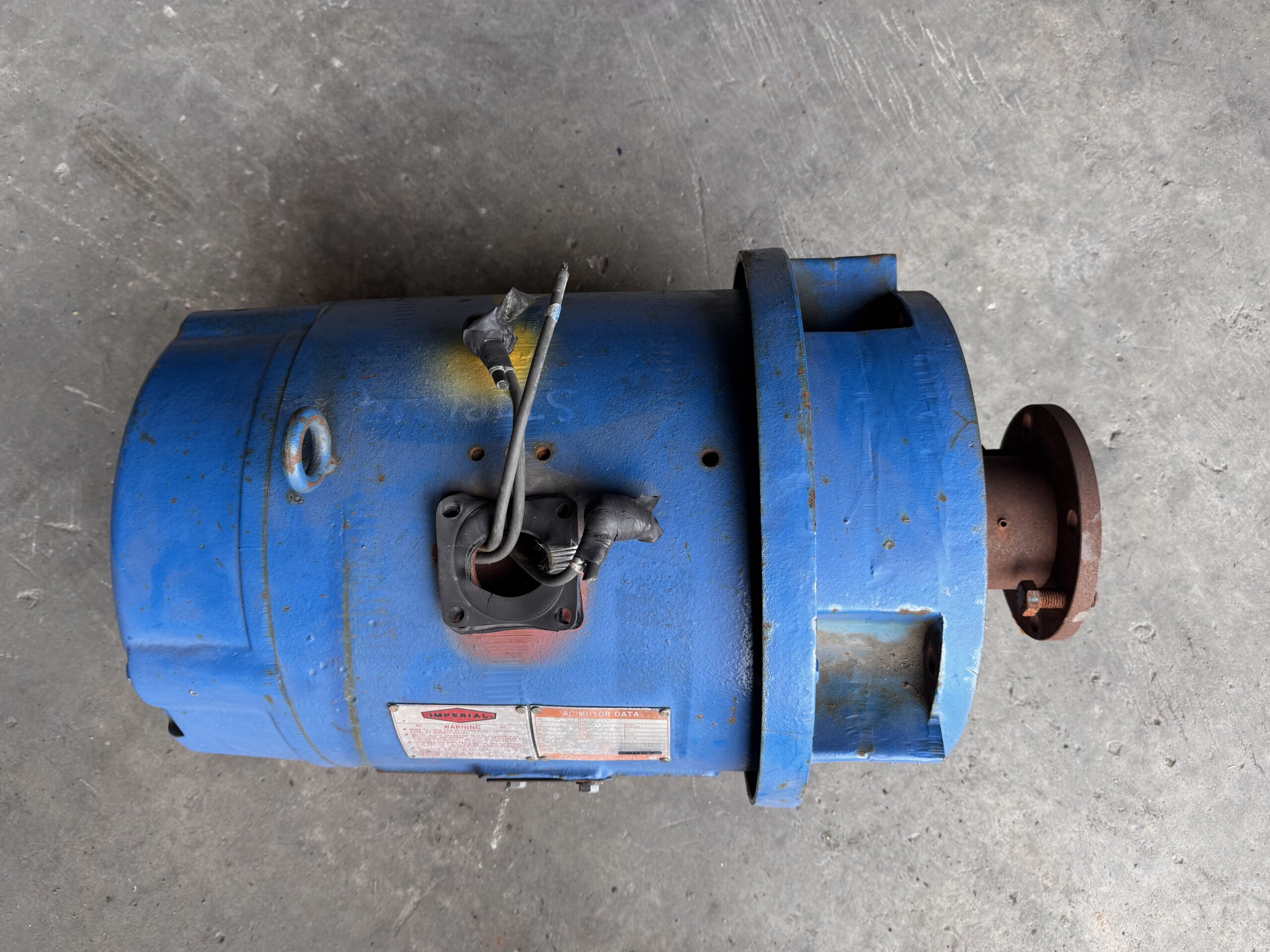 Imperial AC Hoist Motor 30HP 1153RPM 380V 41.4A  326TYZ #2067