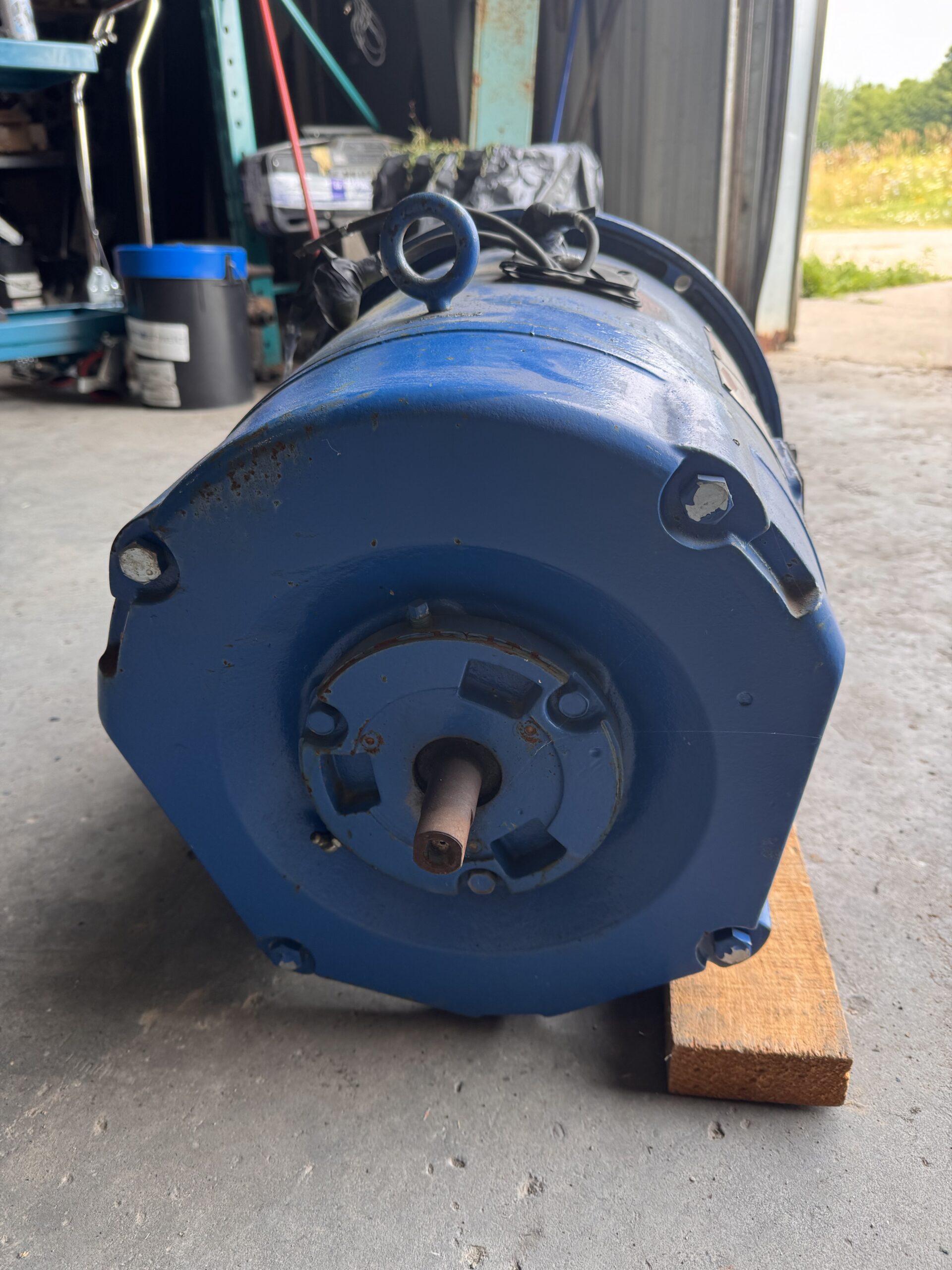 Imperial AC Hoist Motor 30HP 1153RPM 380V 41.4A 326TYZ #2067 - Image 9