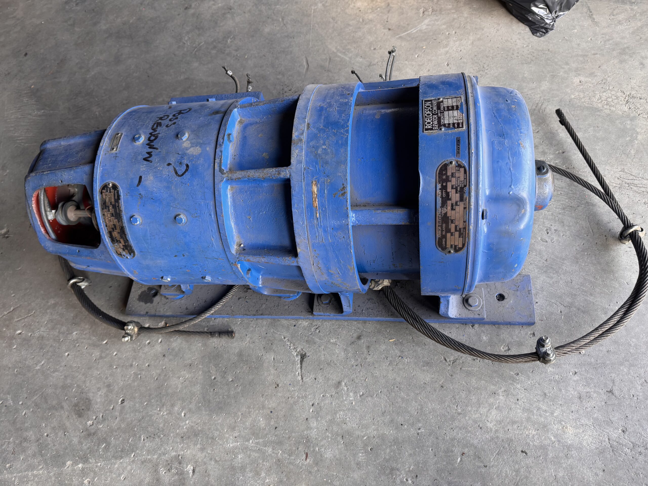 Imperial MG Set 15HP 7.5HP 1750RPM E326Y #2073