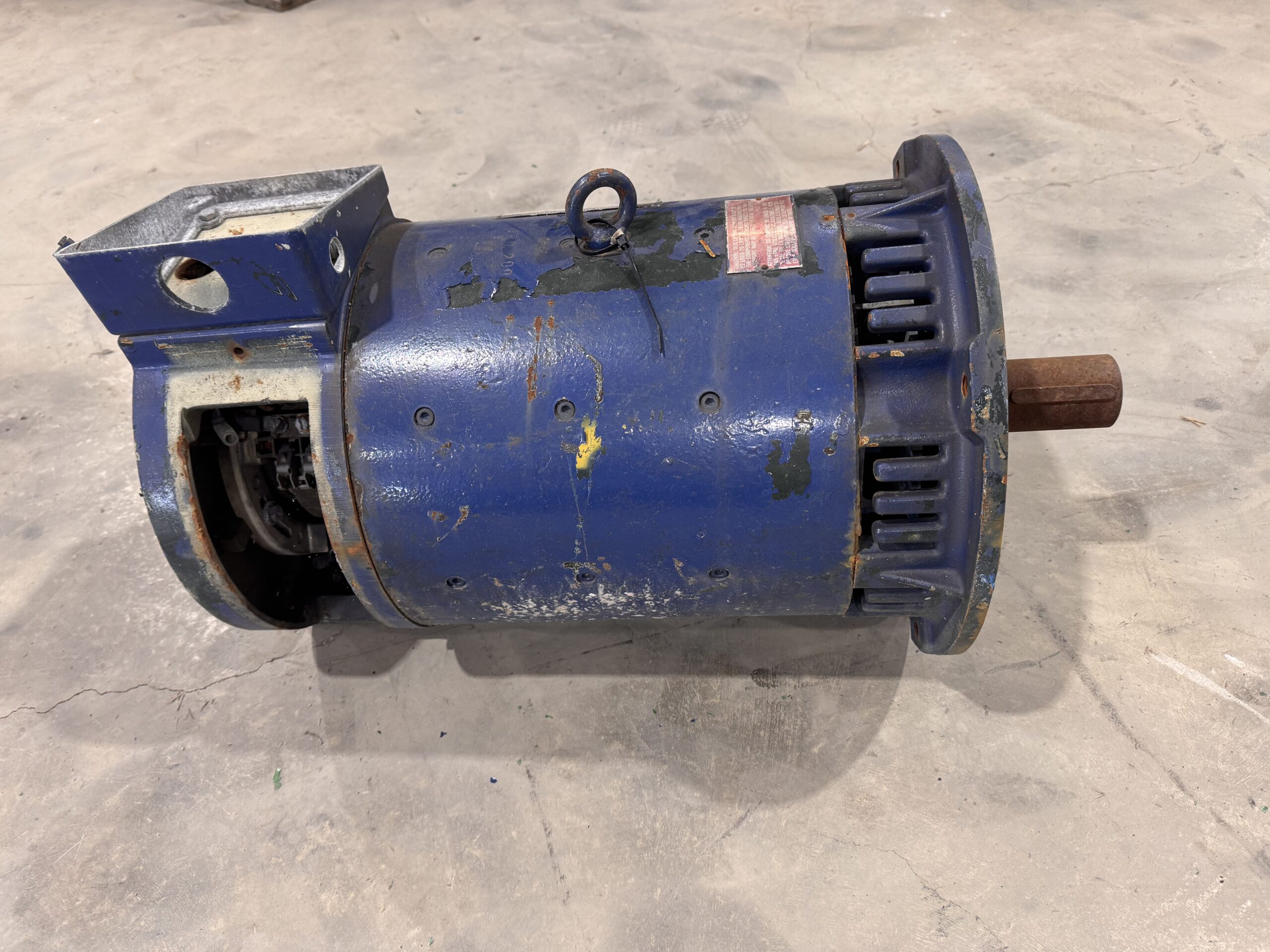 Blocher DC Hoist 25HP 1150RPM #4021 - Image 6