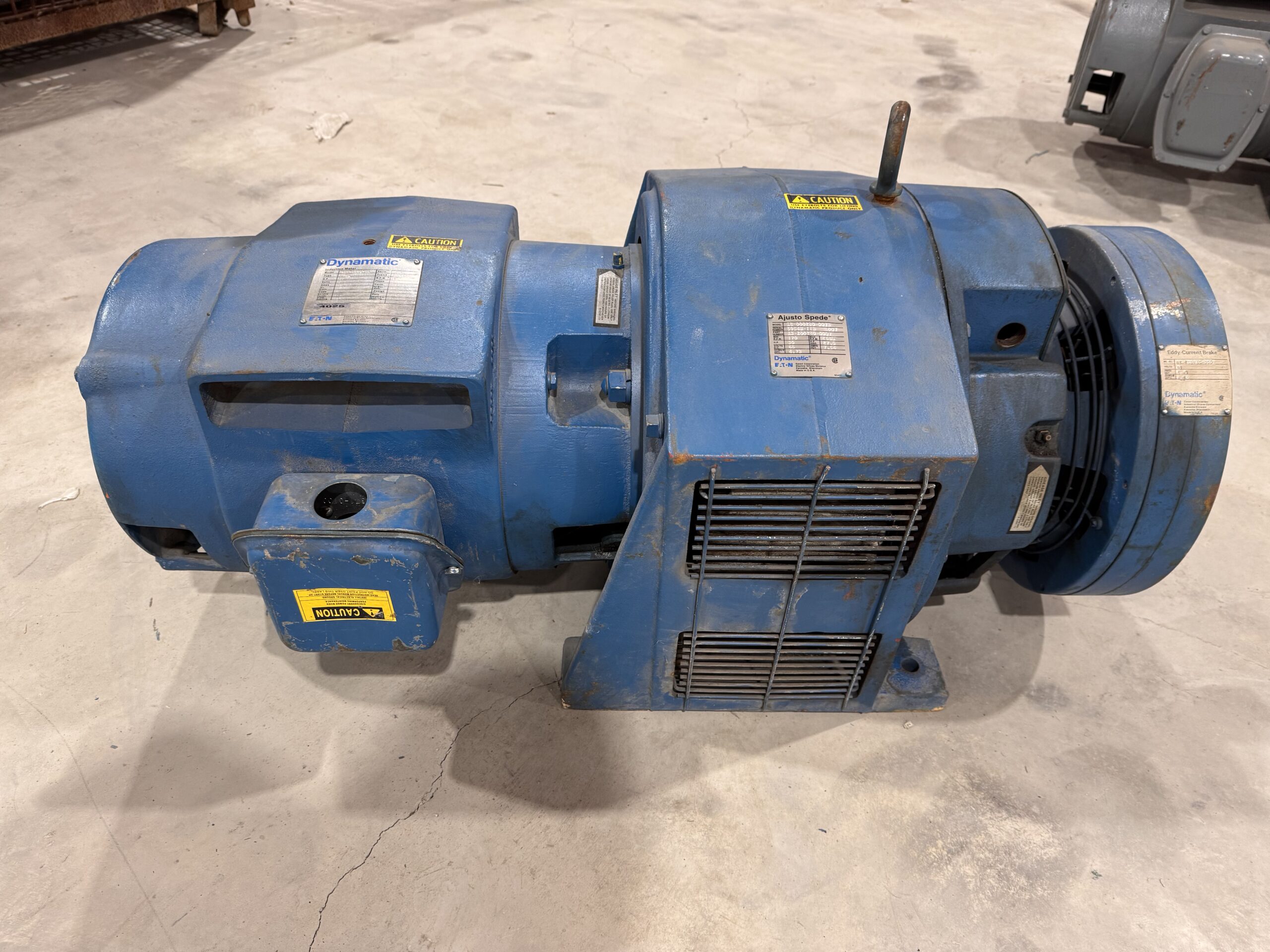 Dynamatic Induction Motor 30HP 1755RPM 575V 31.2A 286TDZ #4025 - Image 6