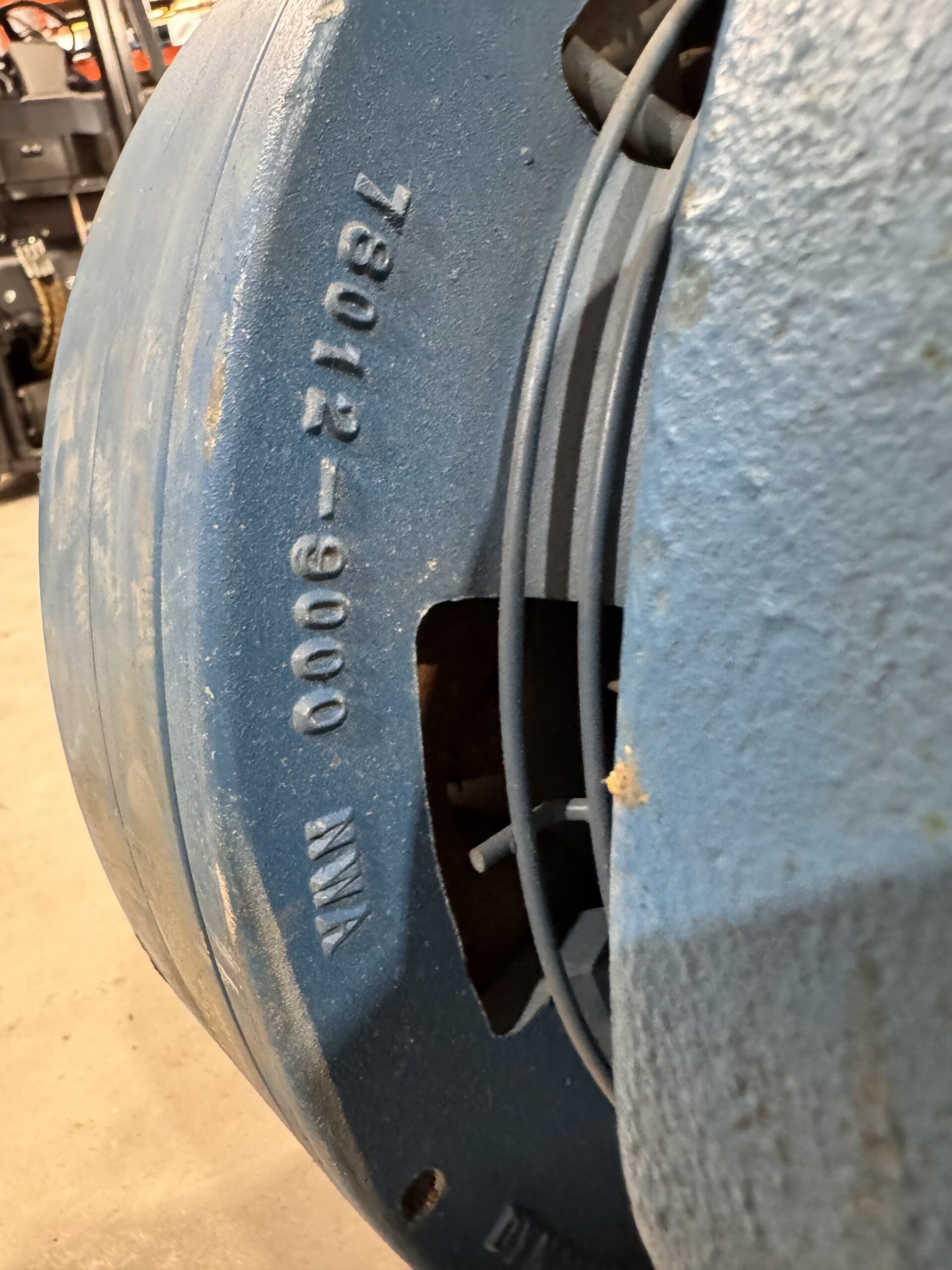 Dynamatic Induction Motor 30HP 1755RPM 575V 31.2A 286TDZ #4025 - Image 9