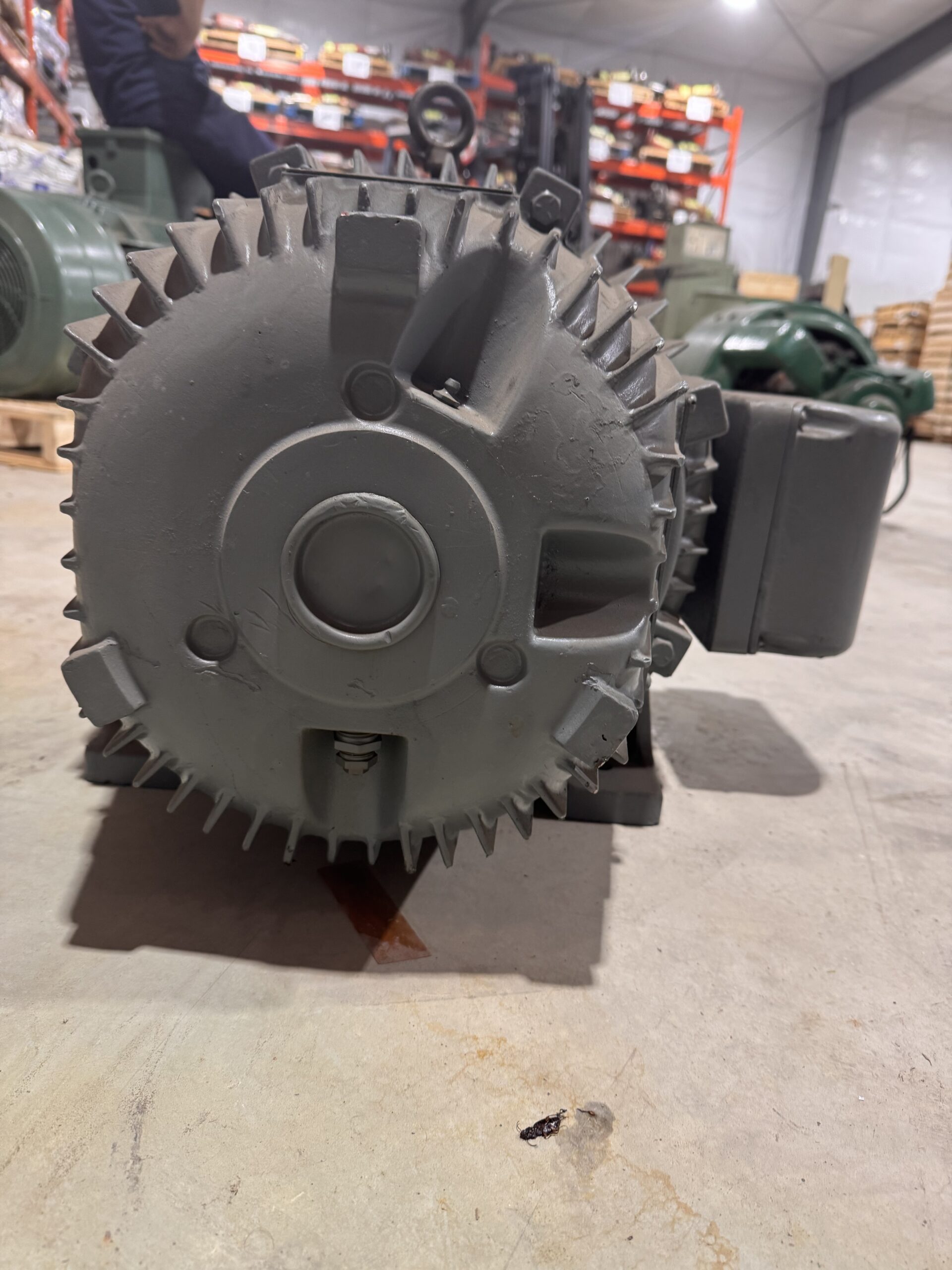 Reuland 15HP AC Industrial 1200RPM 460V 22.6A WB0-326U #4034 - Image 7