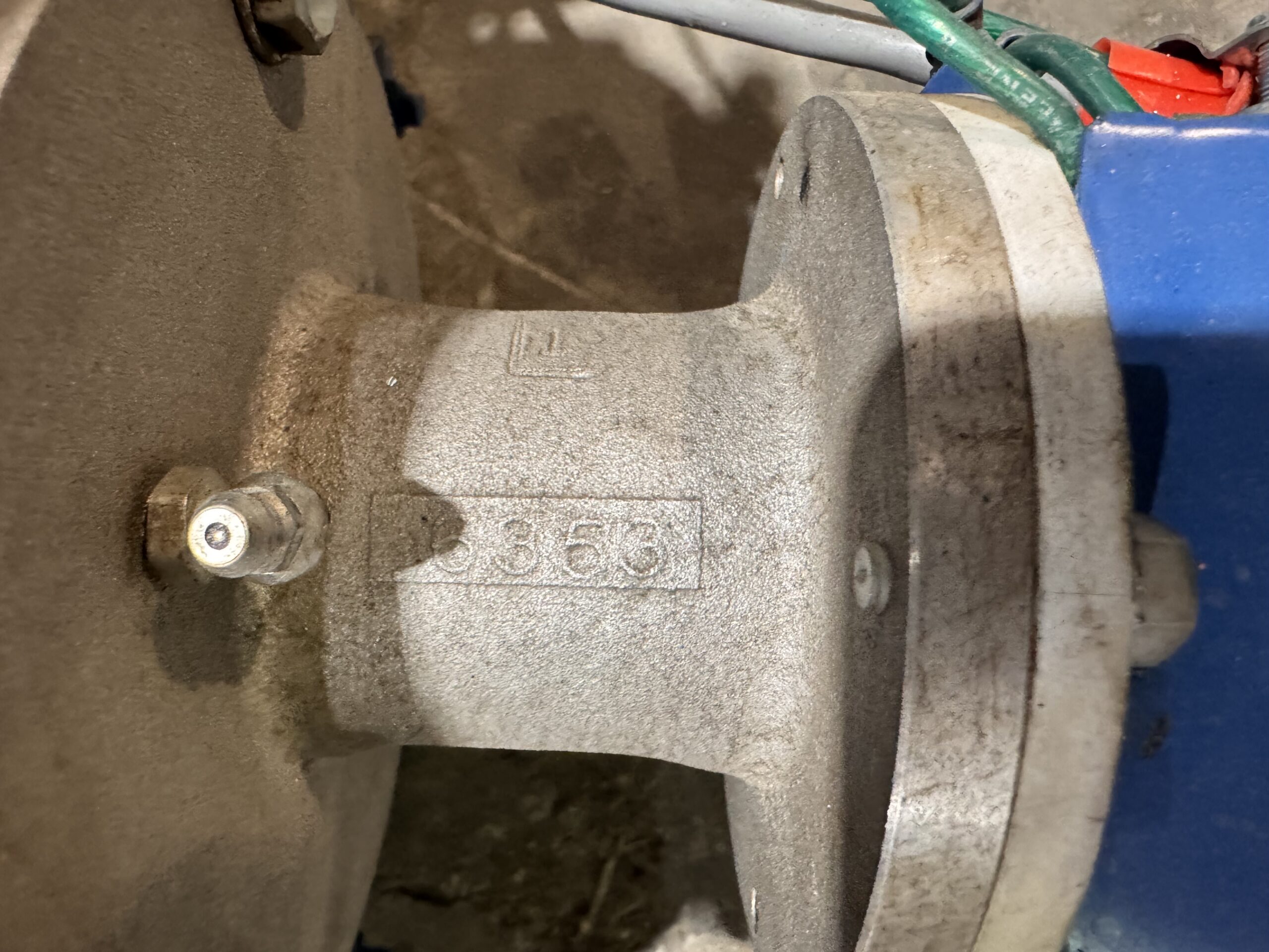 Dover AC Hoist 20HP 1170RPM 460V 27.5A 286T #01354 - Image 6