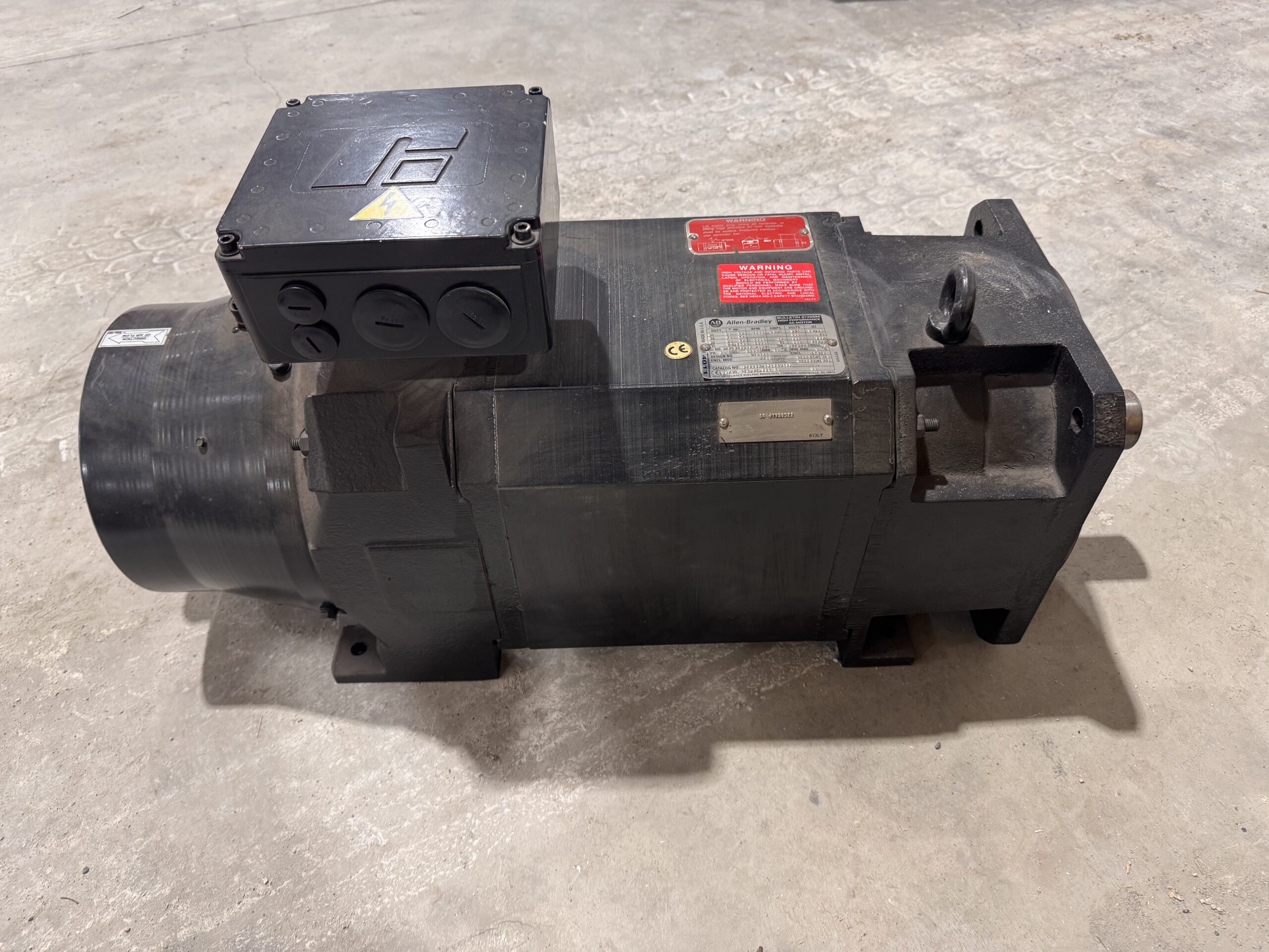 Allen-Bradley Reliance Multi Speed Motor 30KW 1800RPM 60Hz #4011 - Image 5