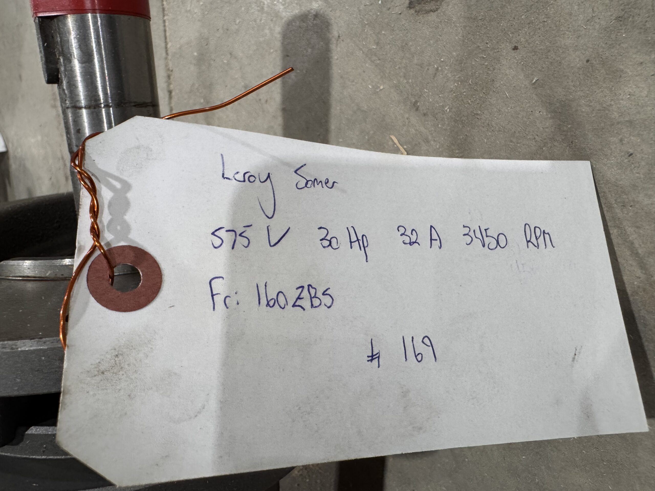 Allweiler AG Hydraulic Submersible Pump SUB 140 R46 QW40 P.O.169 - Image 4