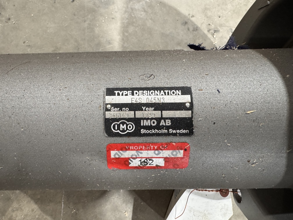 IMO AB Hydraulic Submersible Pump E4S 045 N3 P.O.182 - Image 2
